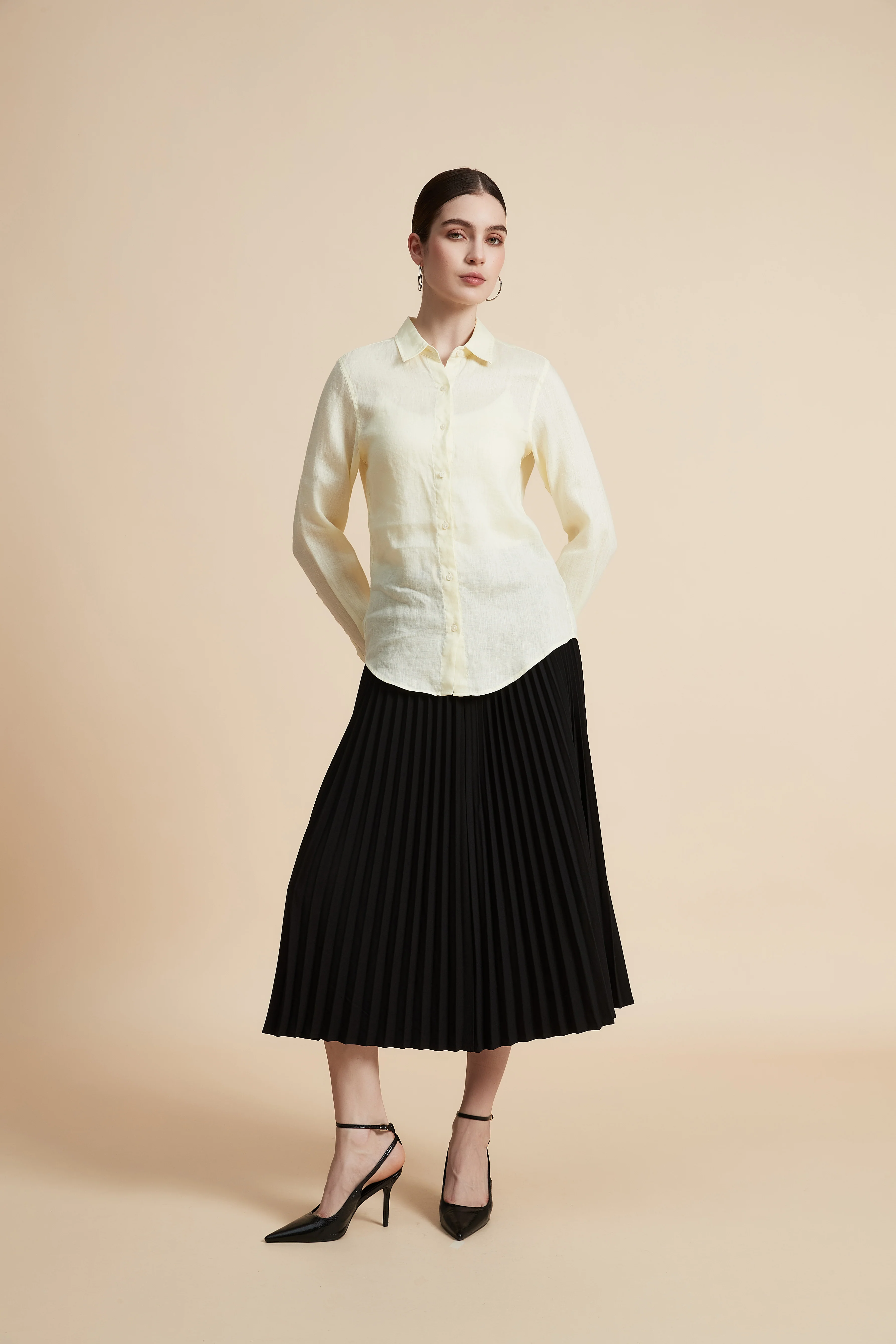 Pleated Midi Top - Image 2