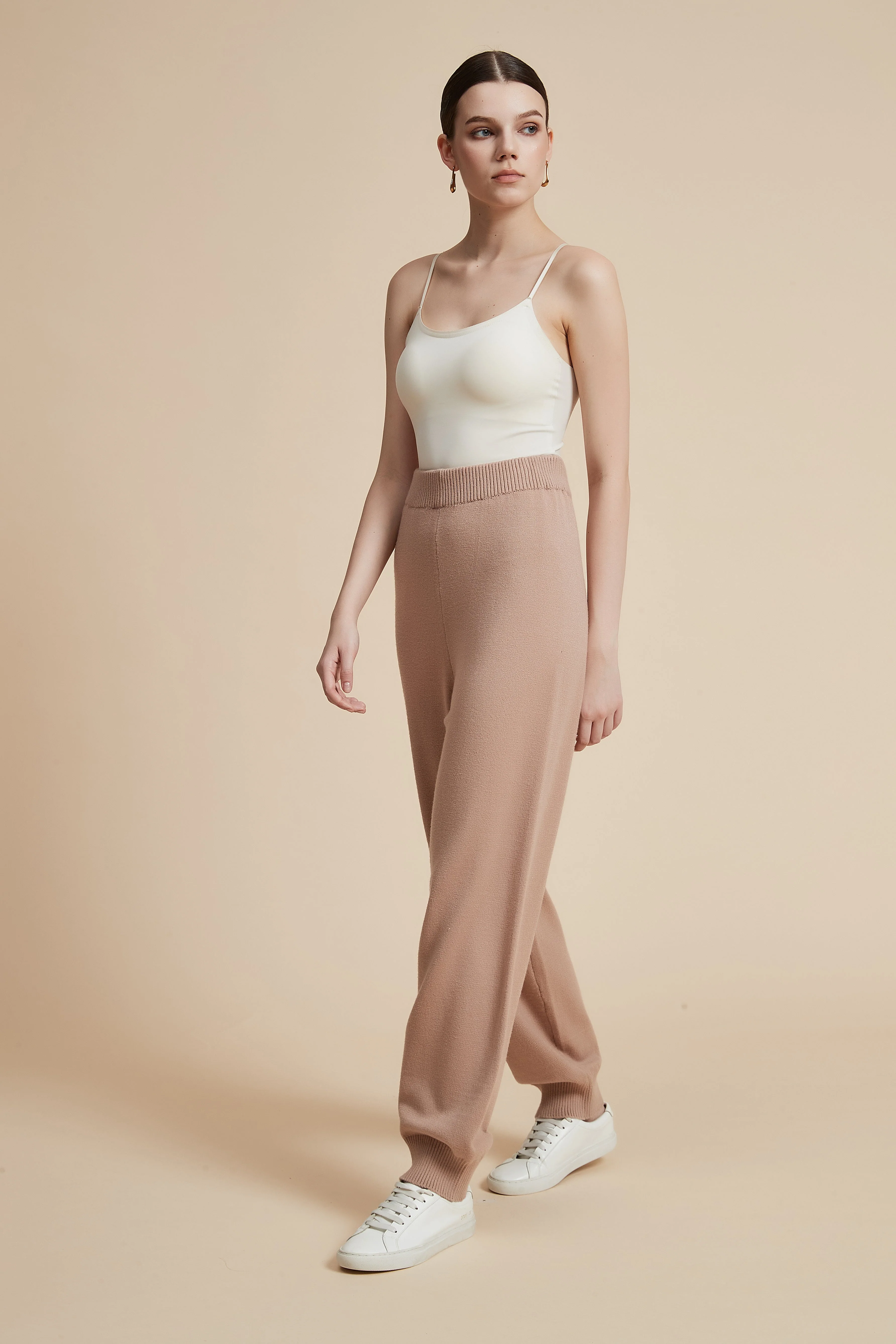 Wide Leg Solid Pants - Image 4