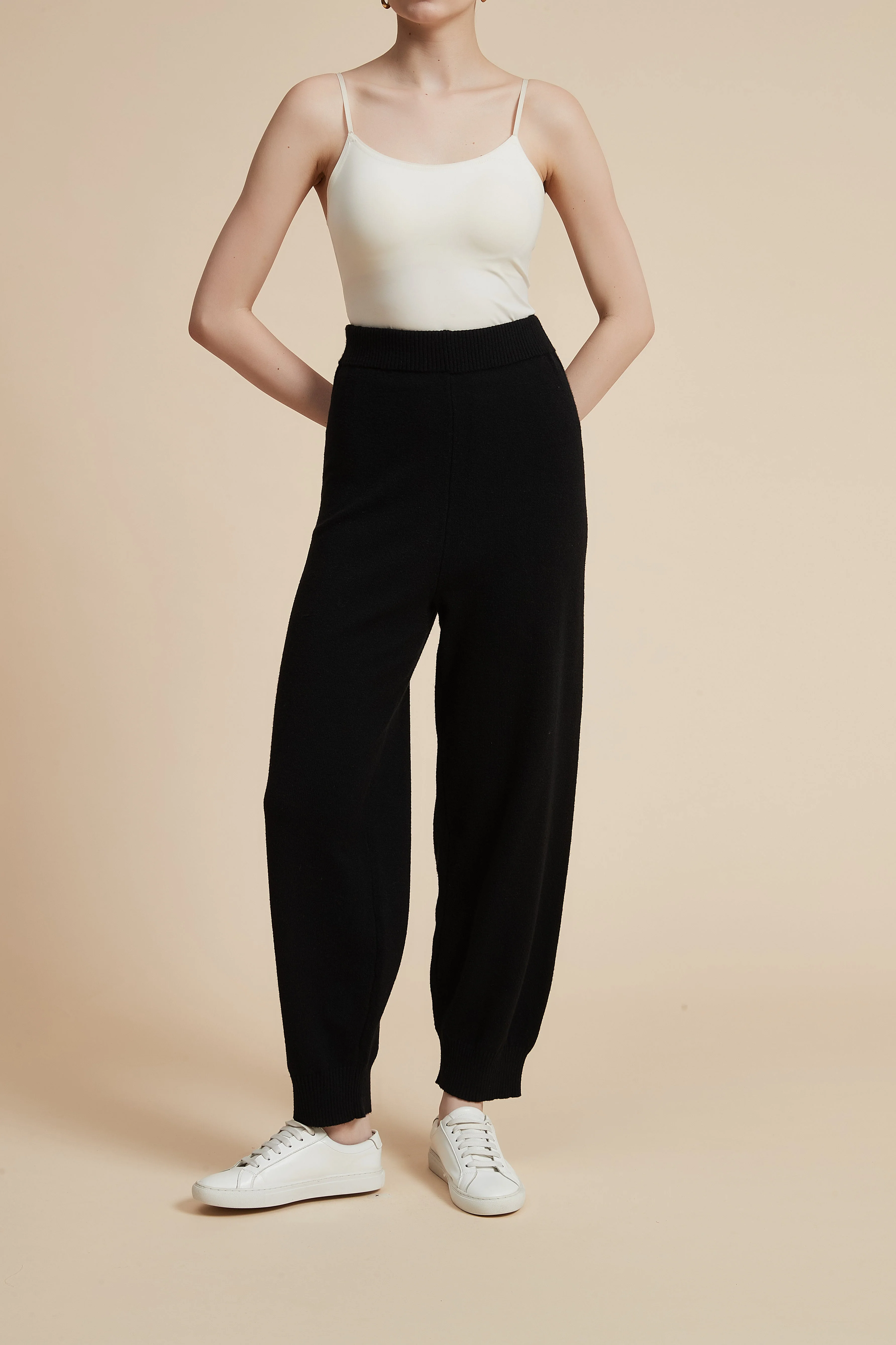 Wide Leg Solid Pants - Image 9