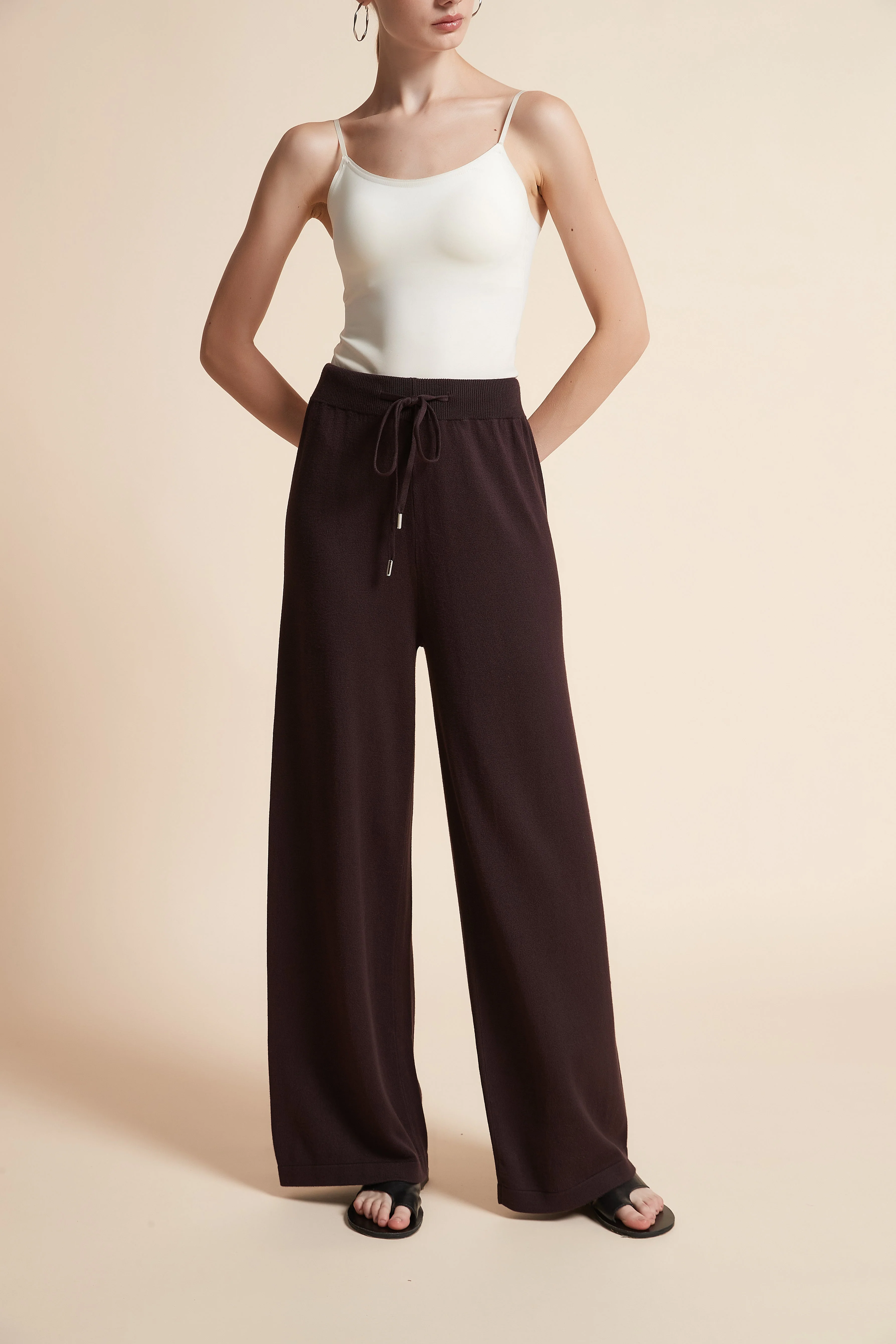 Wide-Leg Drawstring Pants - Image 10