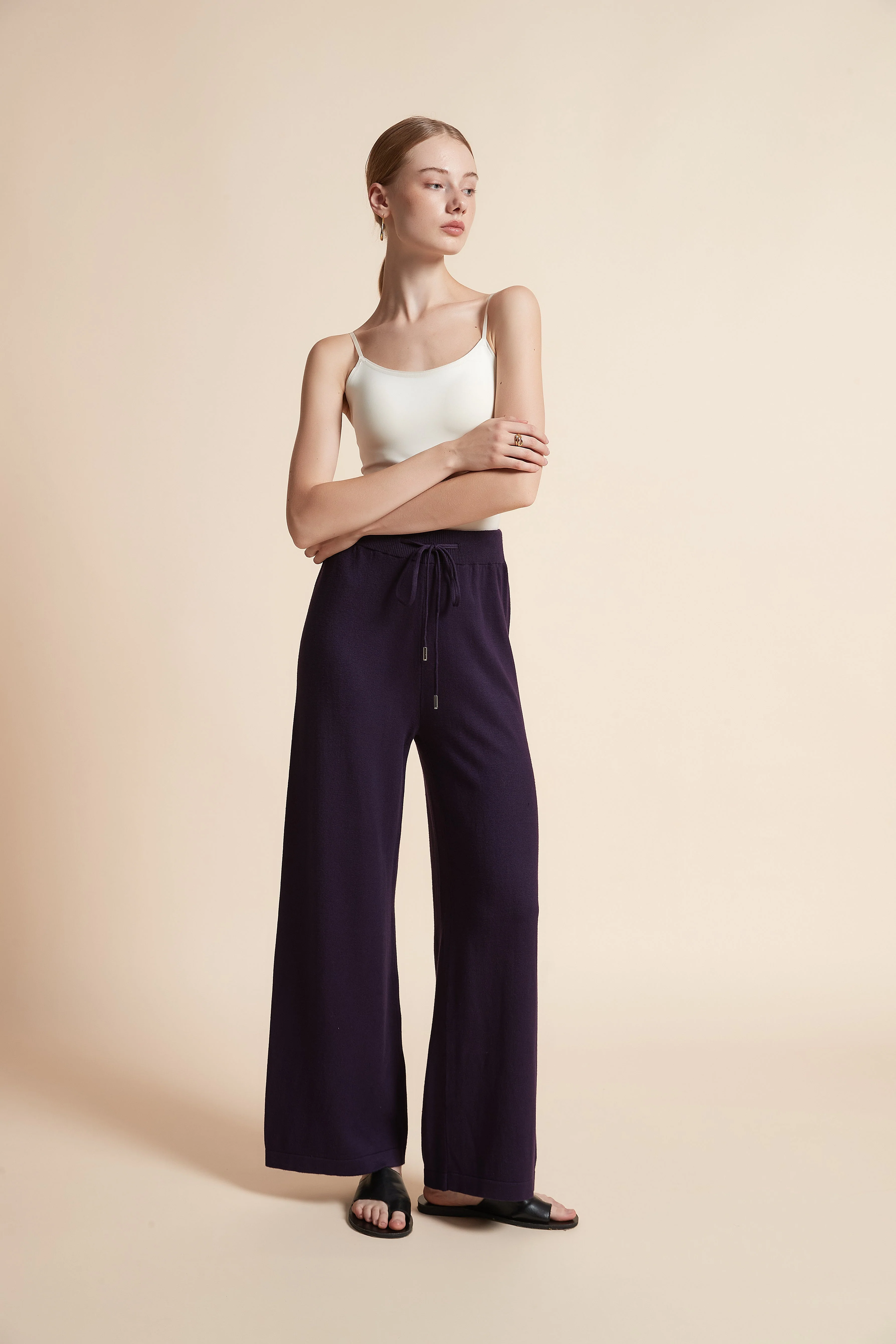 Wide-Leg Drawstring Pants - Image 6