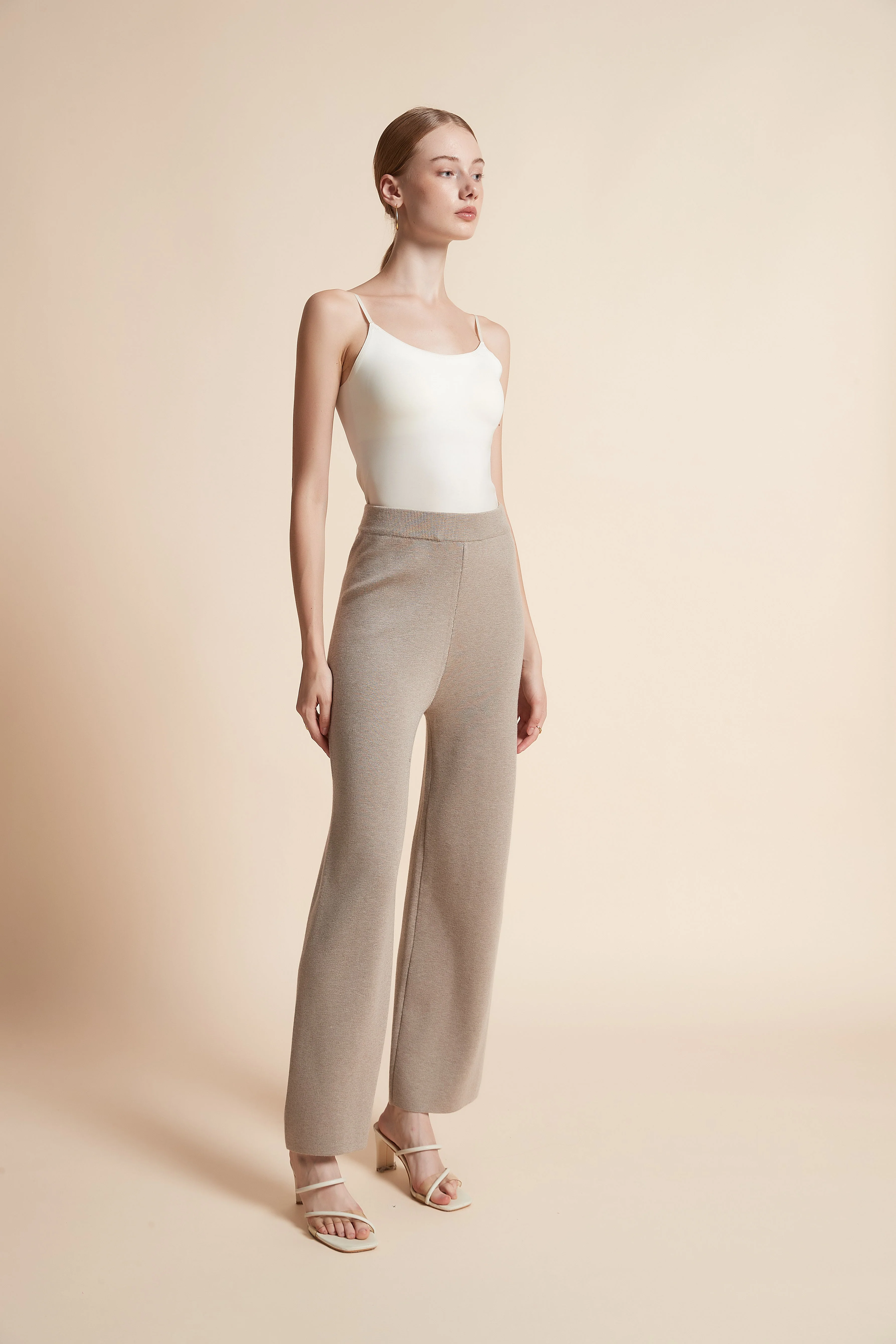Solid Wide-Leg Pants - Image 13