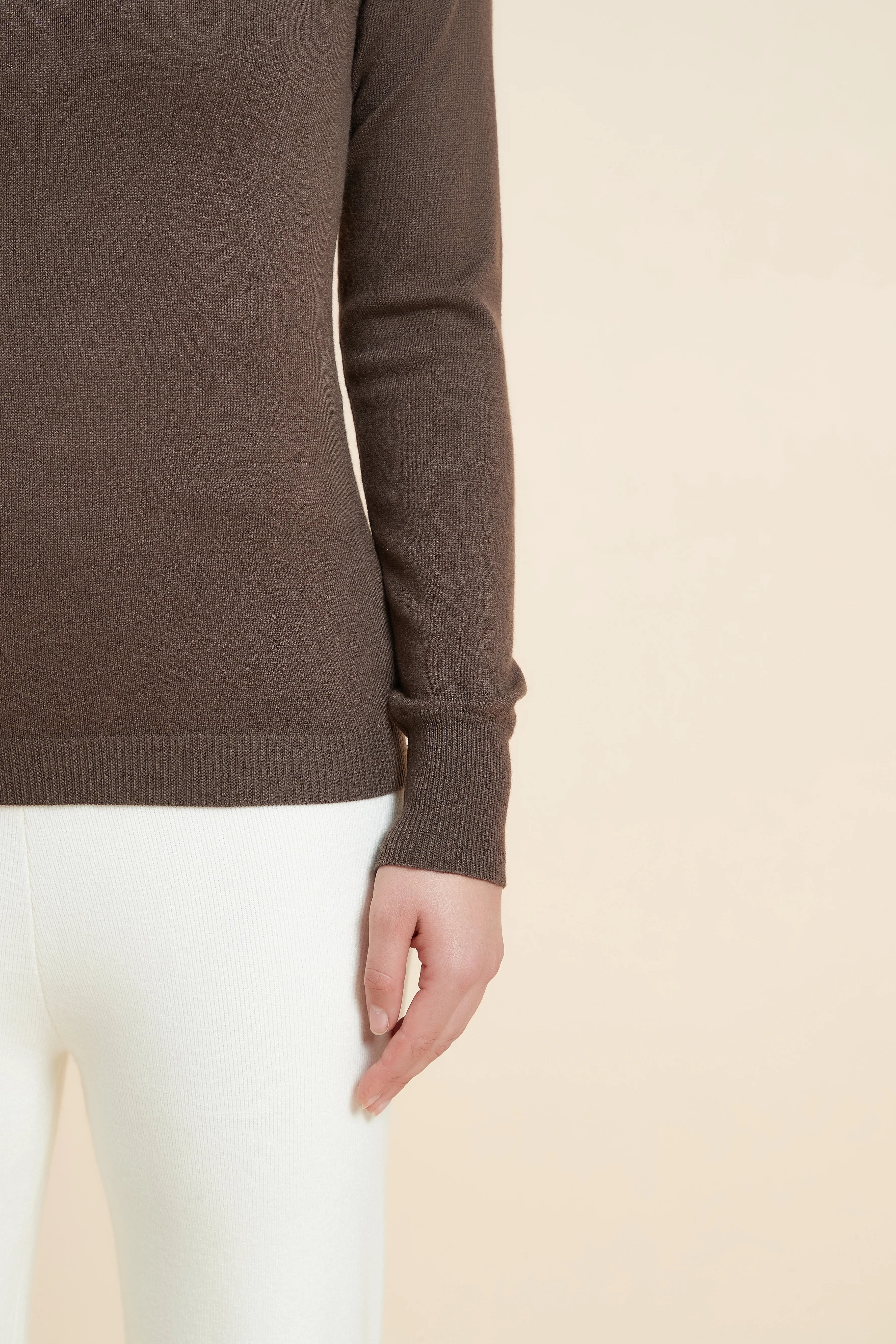 Solid Long Sleeve Blouse - Image 13