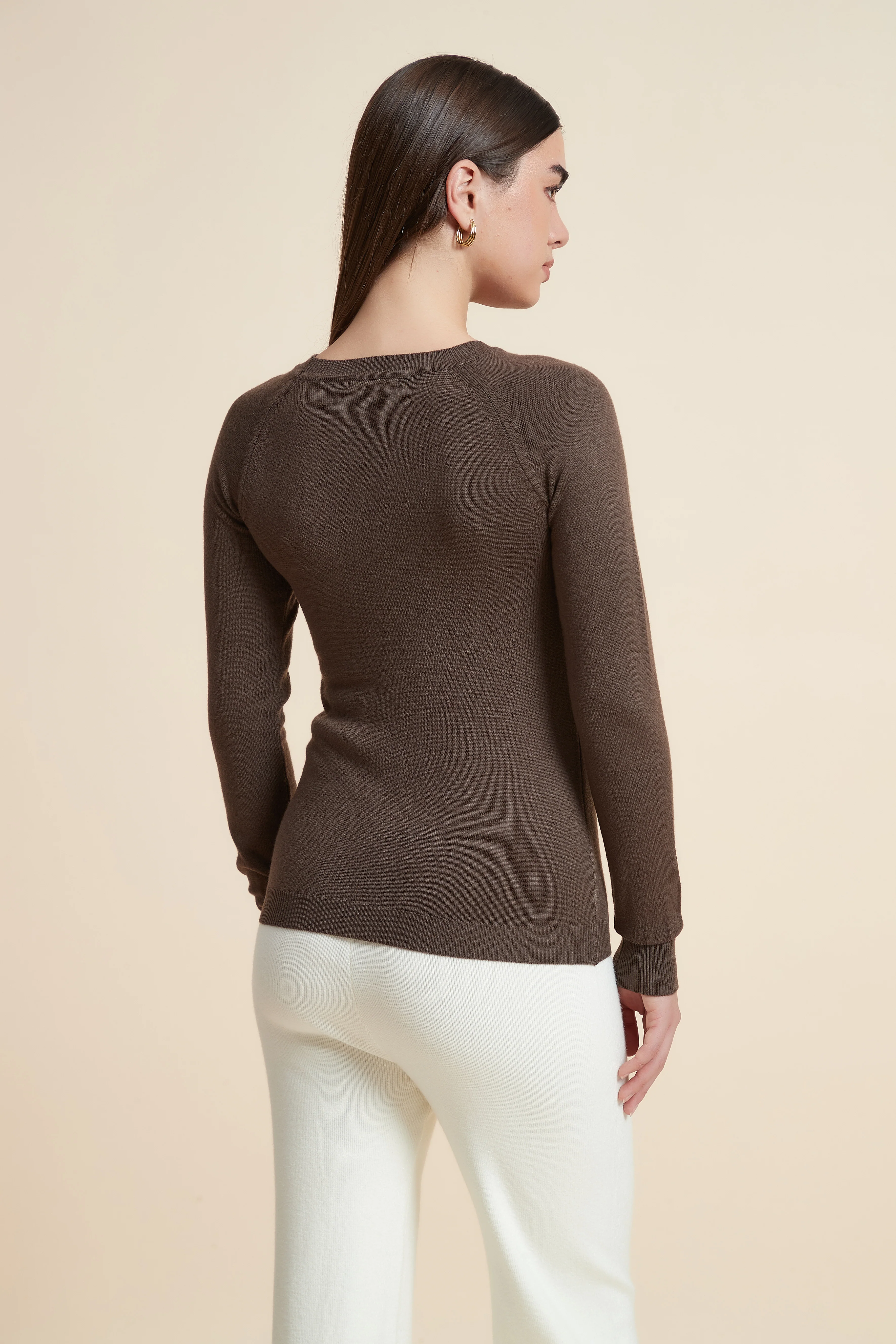 Solid Long Sleeve Blouse - Image 14