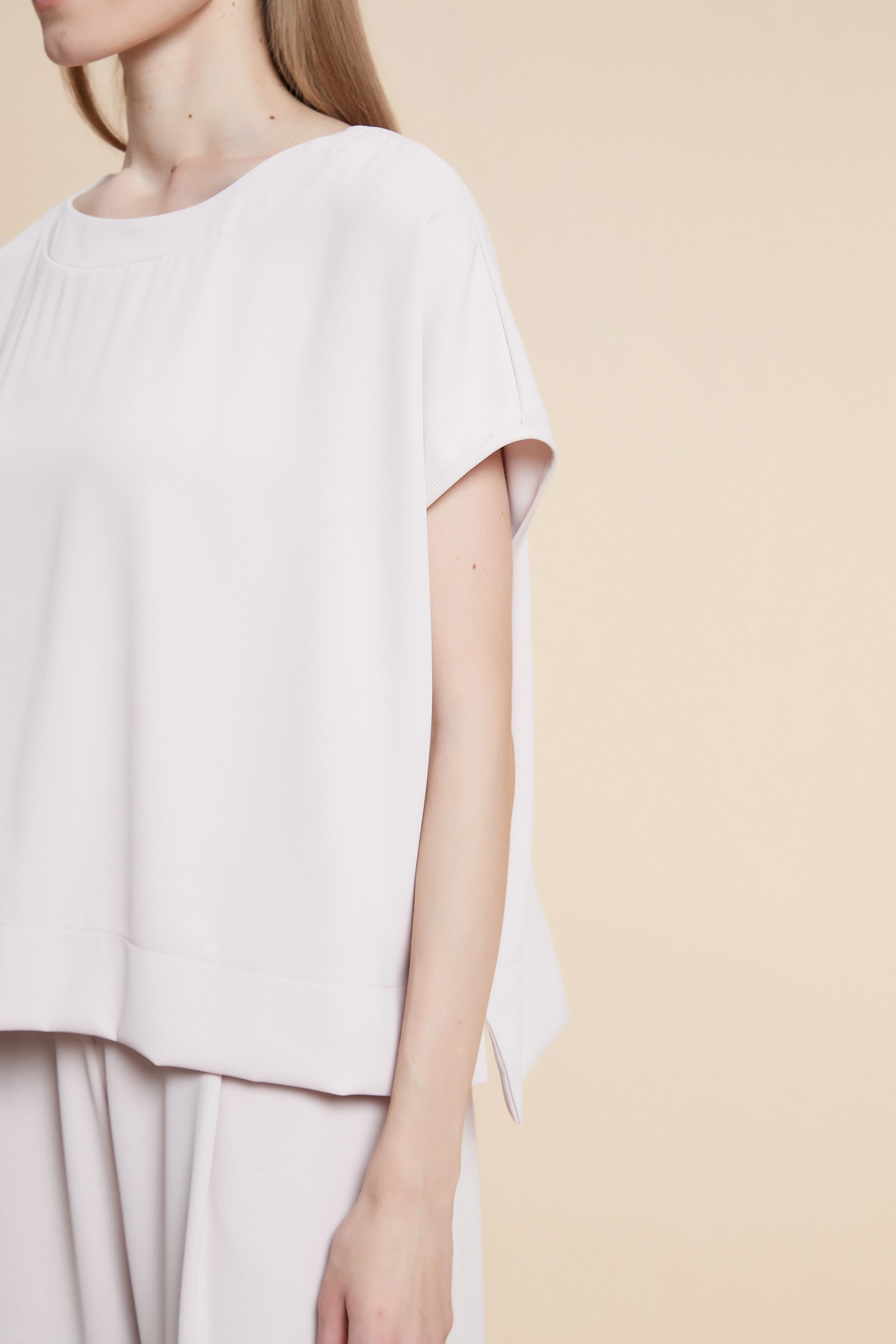 Plain half-Sleeve T-shirt - Image 17