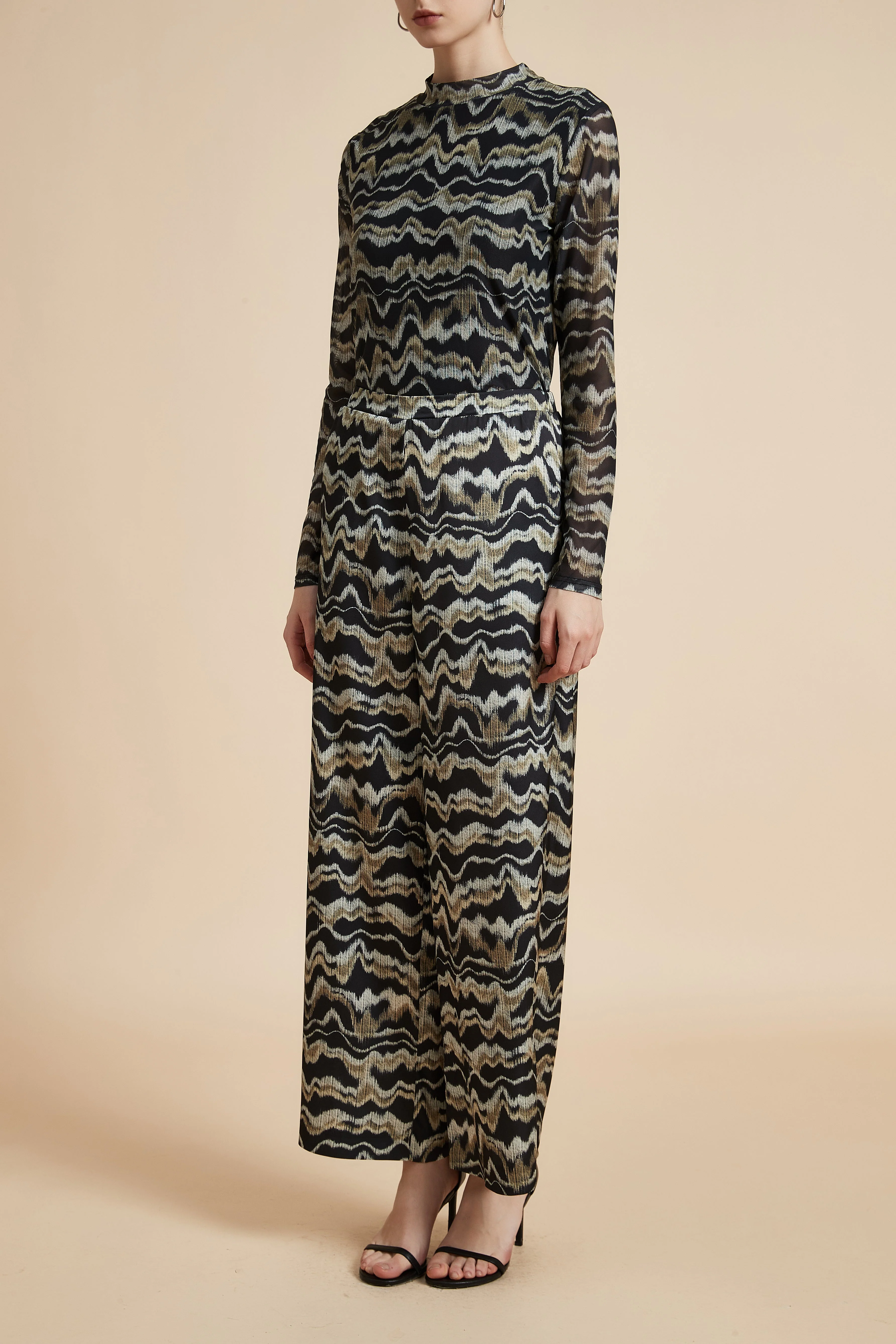 Wide Leg Colorful Pants - Image 3