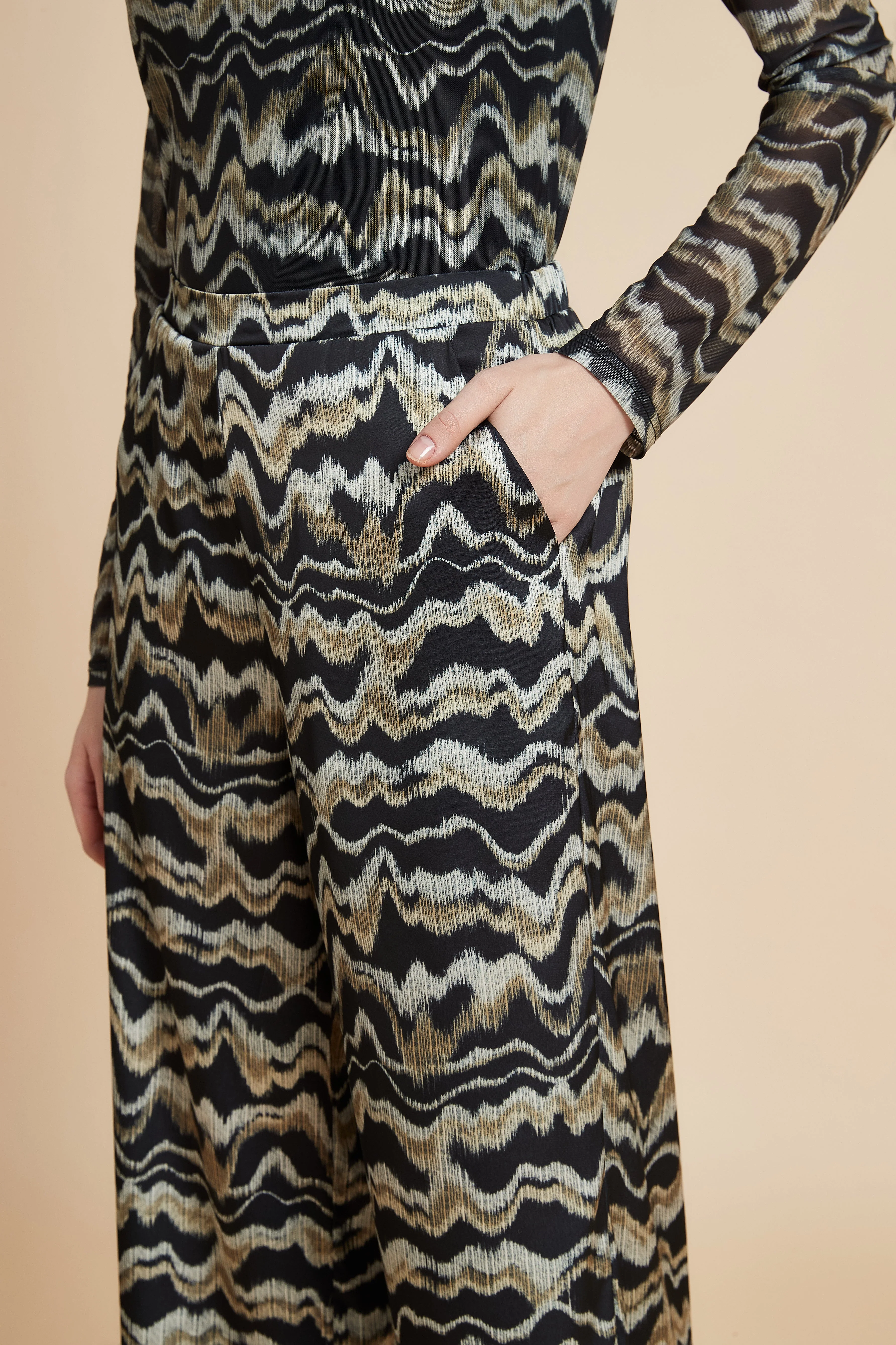 Wide Leg Colorful Pants - Image 4
