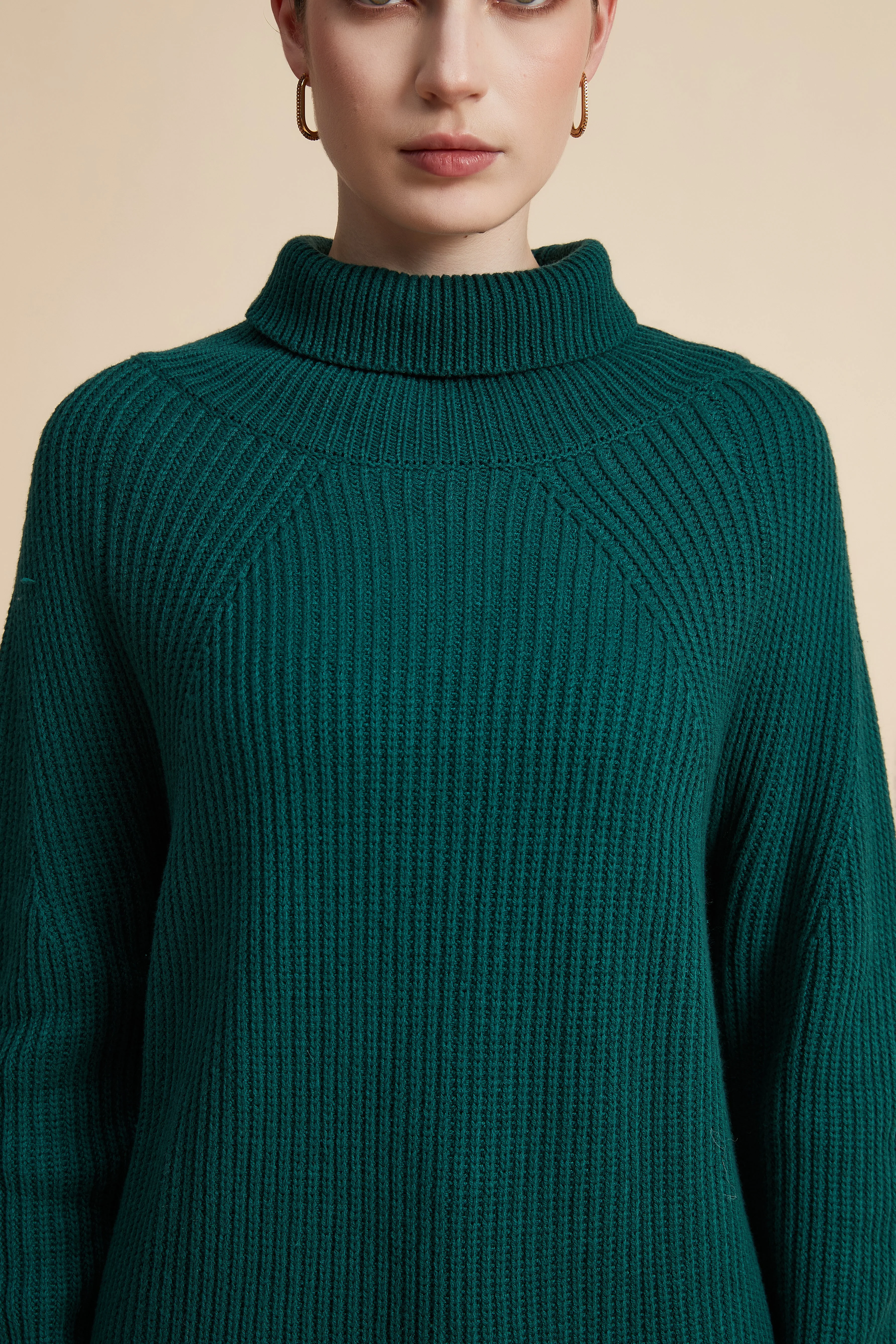 Long Sleeve Ribbed Sweater - Image 4