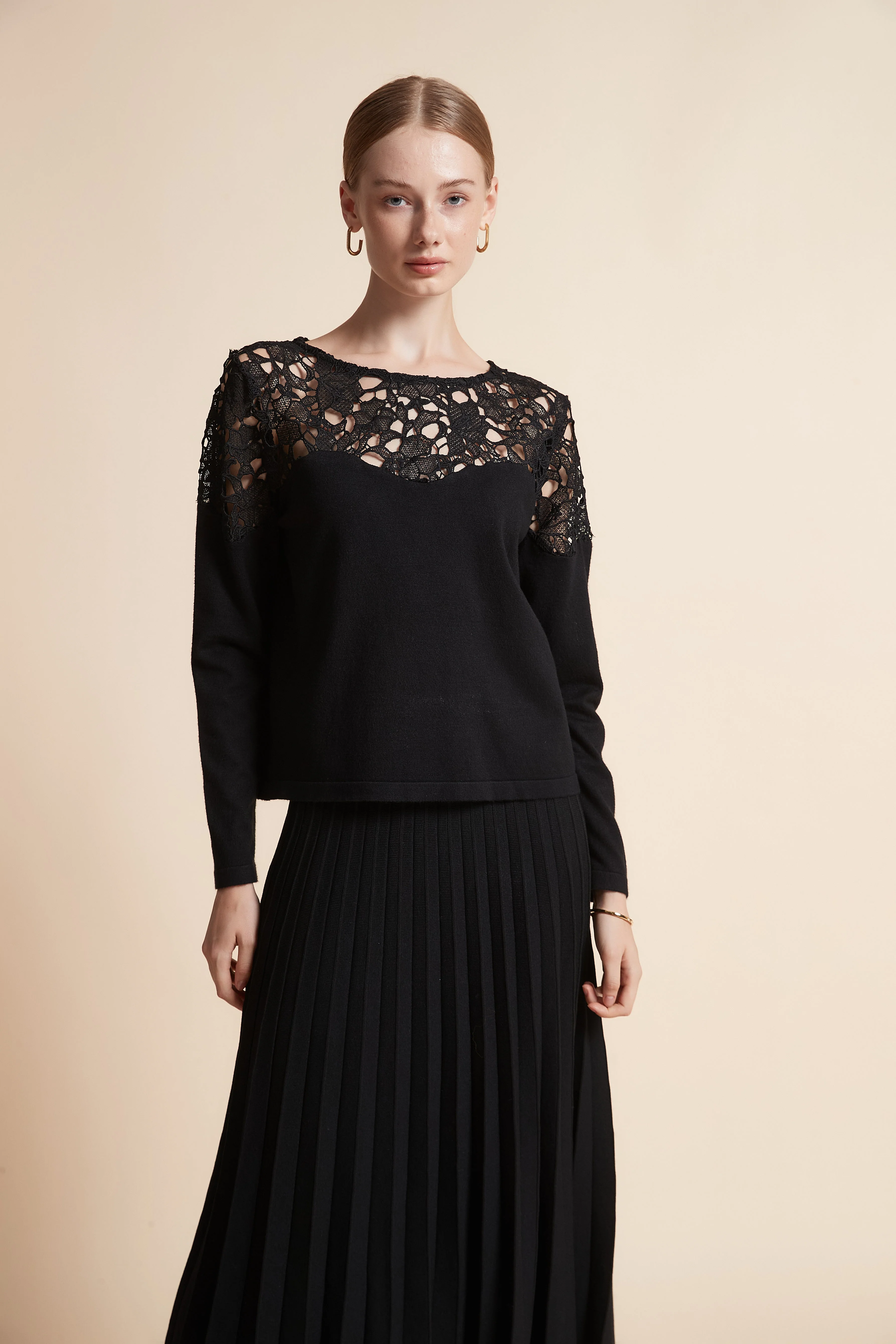 Embroidered Knit Sweater - Image 4
