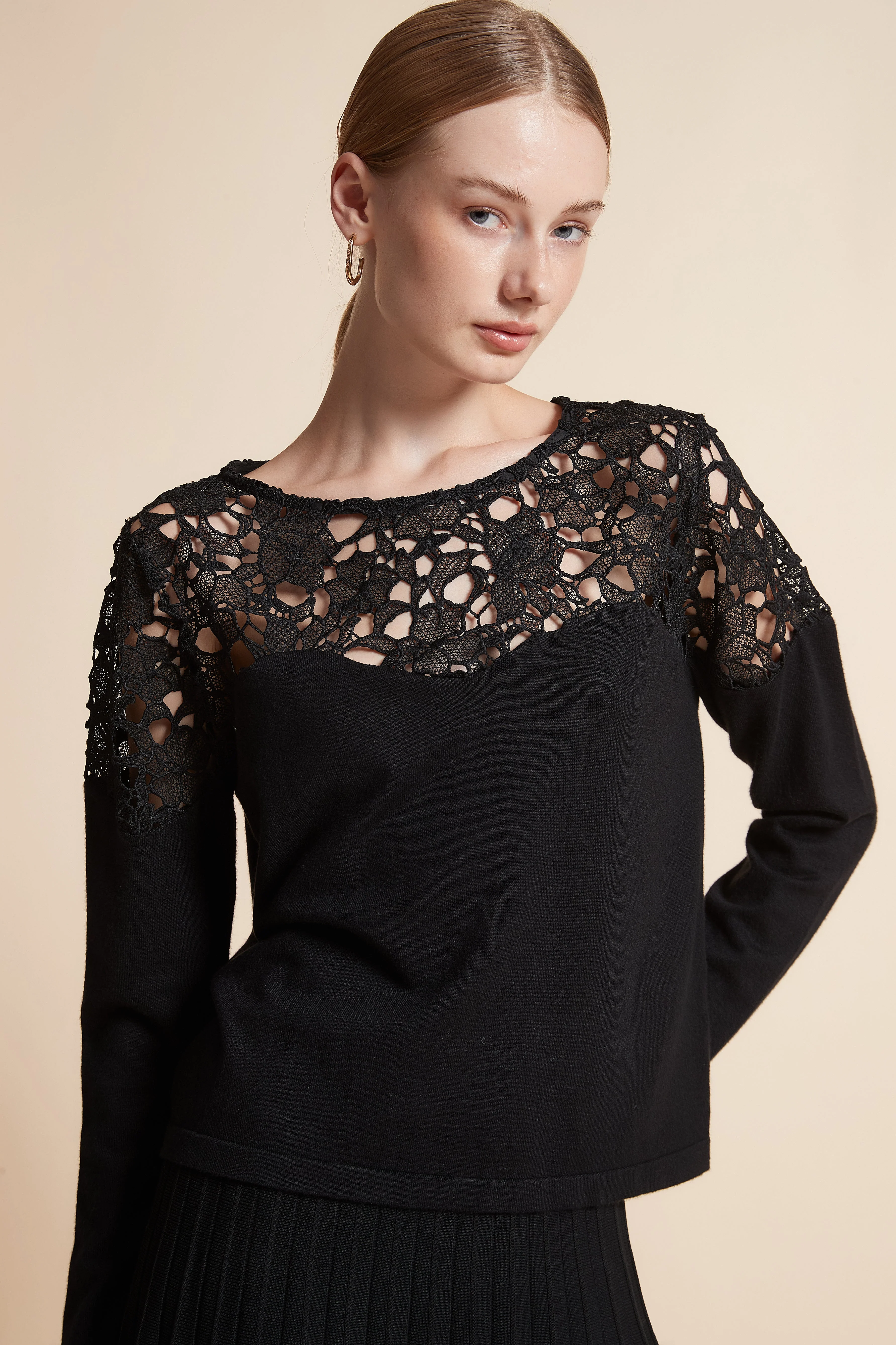 Embroidered Knit Sweater - Image 7