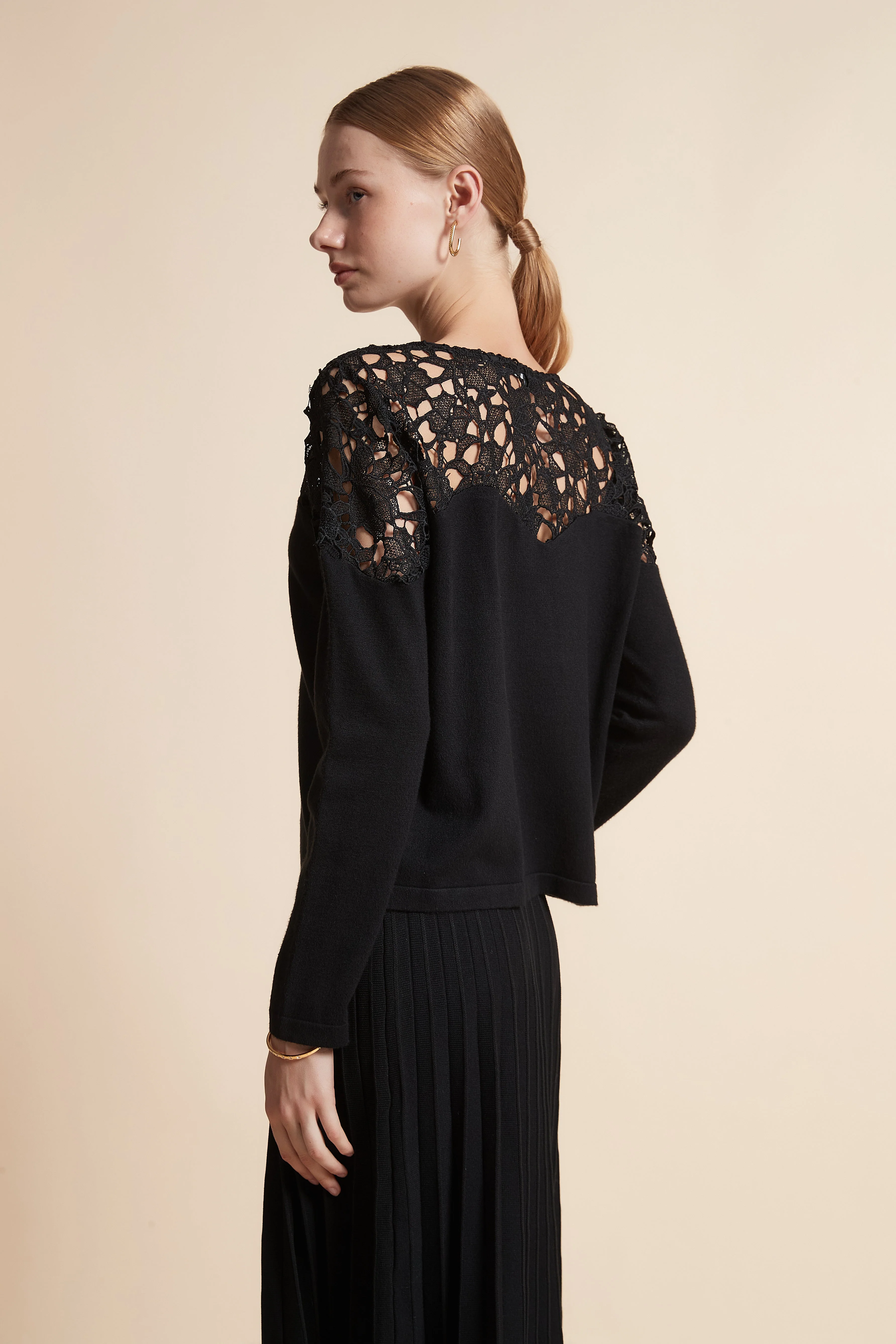 Embroidered Knit Sweater - Image 8