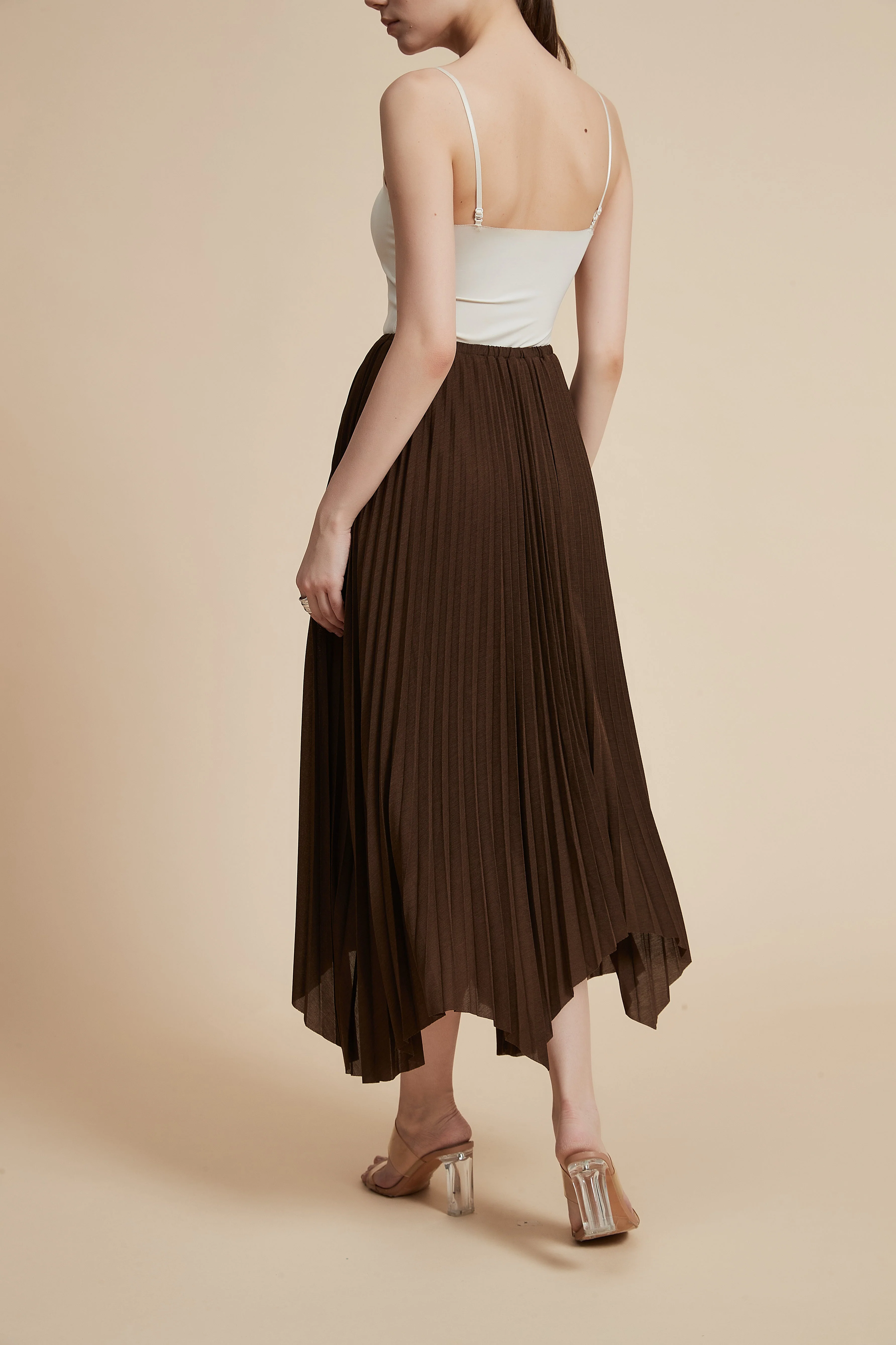 Pleated Midi Skirt - Image 6