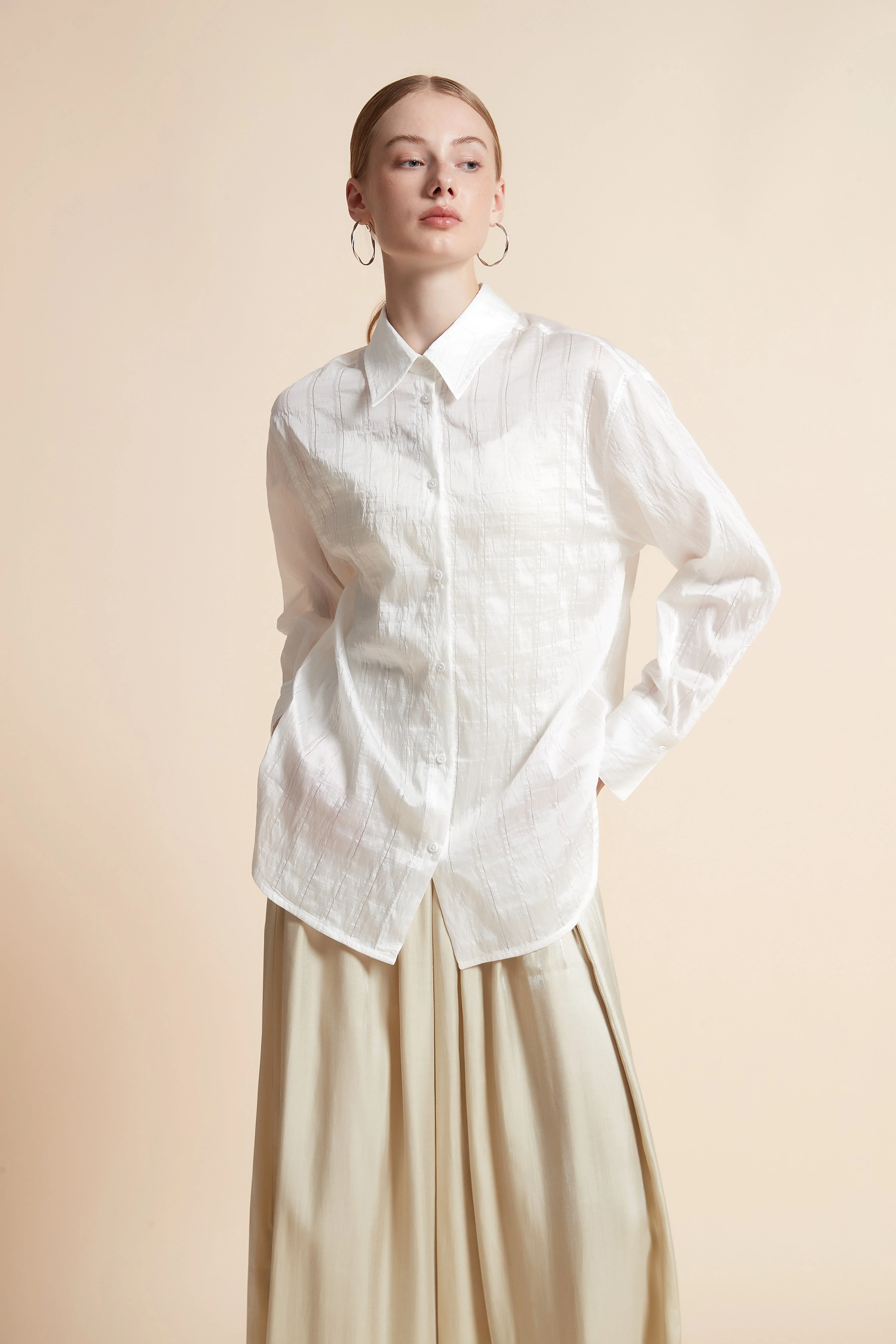Striped Long-Sleeve Top - Image 7