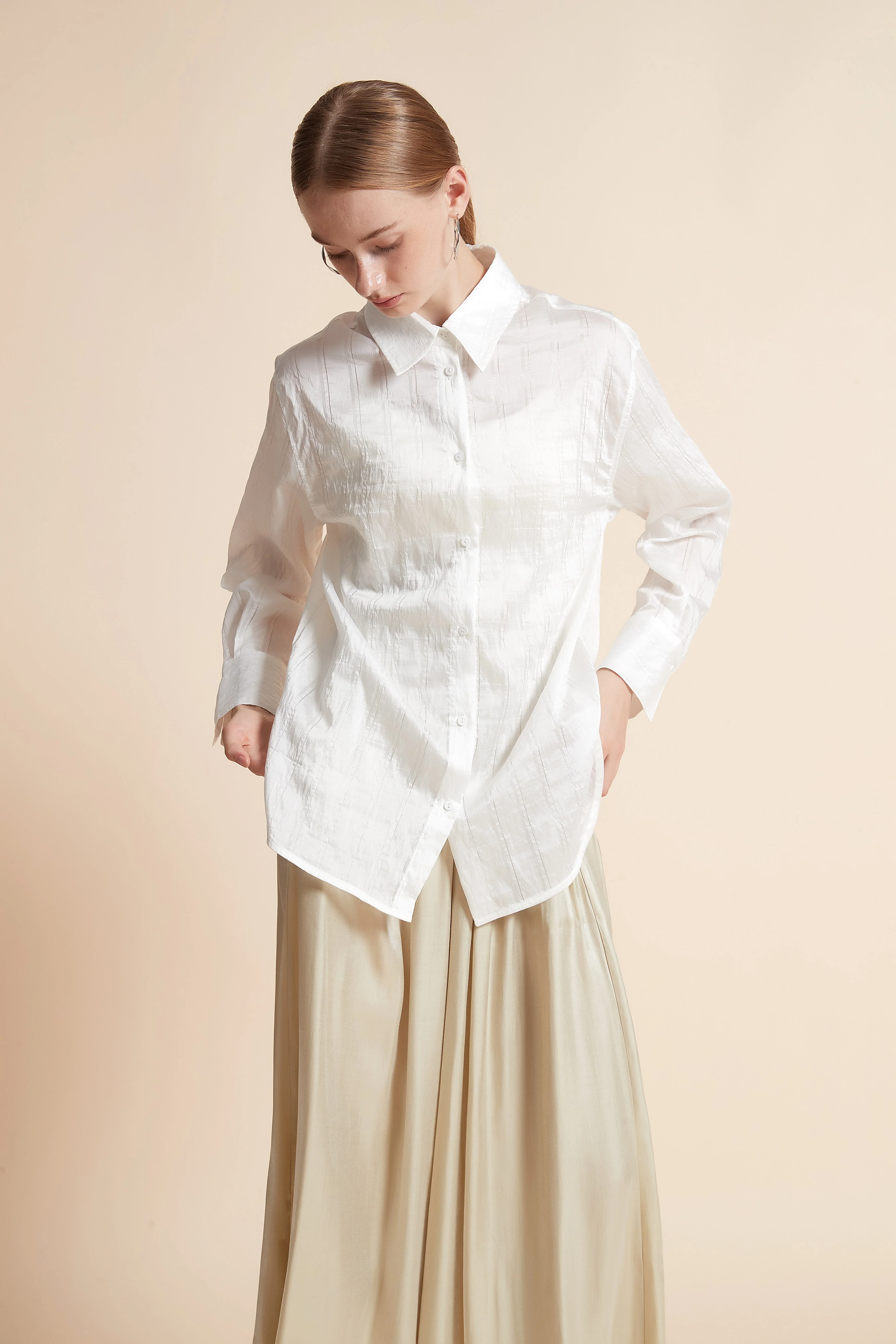 Striped Long-Sleeve Top - Image 8