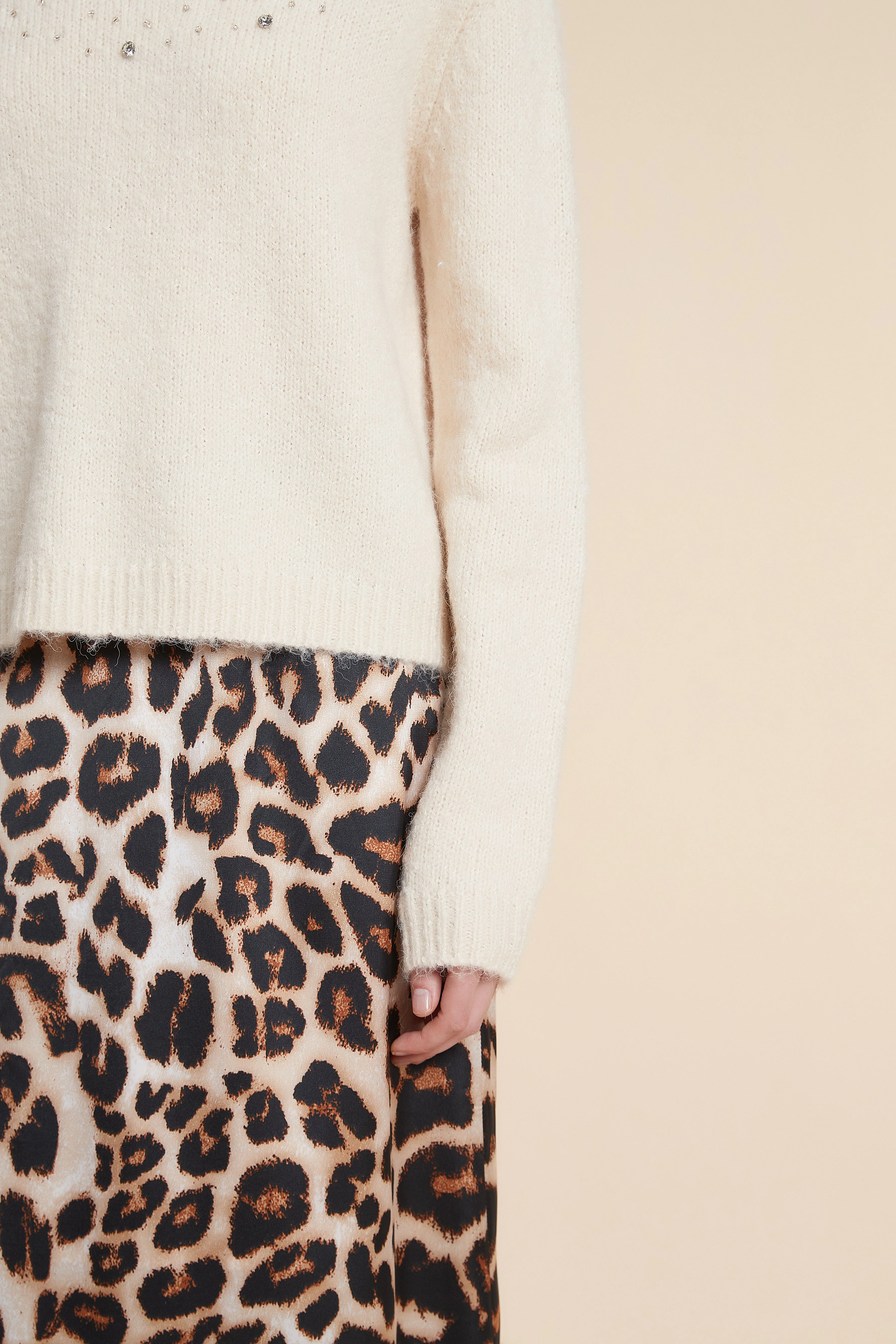 Embellished Long-Sleeved Sweater - Image 7