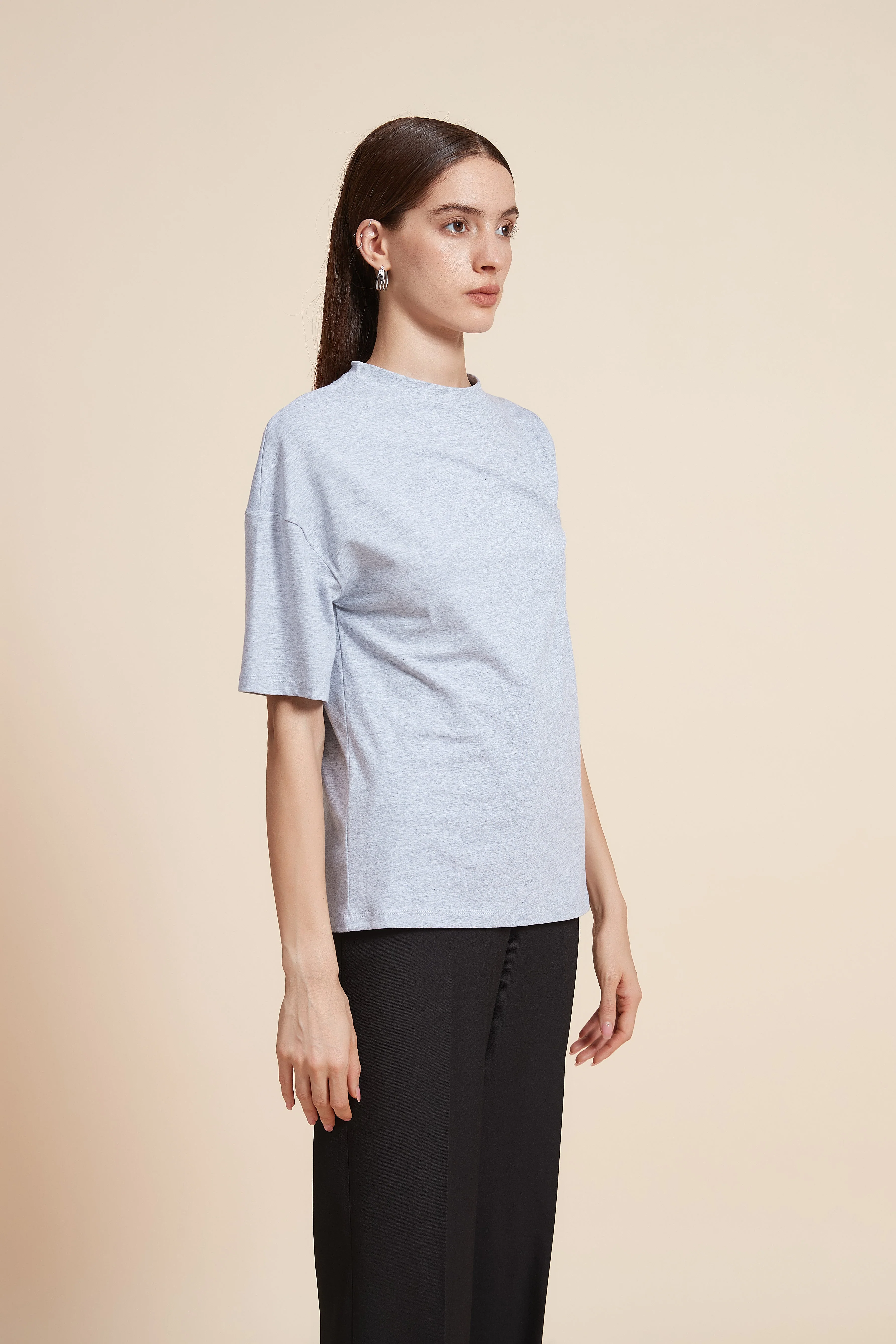 Plain Short Sleeve T-Shirt - Image 2