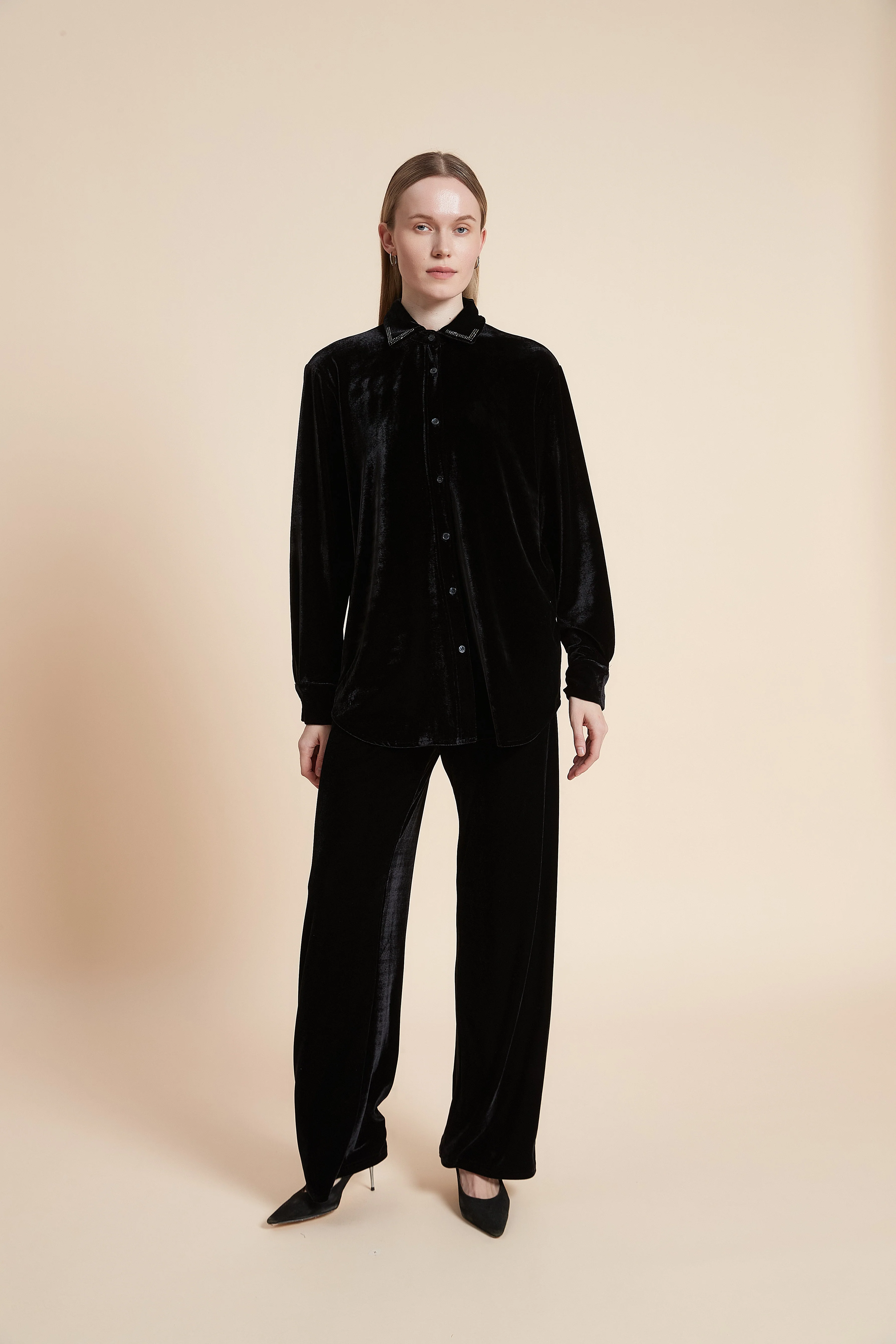 Long Sleeve Button-Up Shirt - Image 3