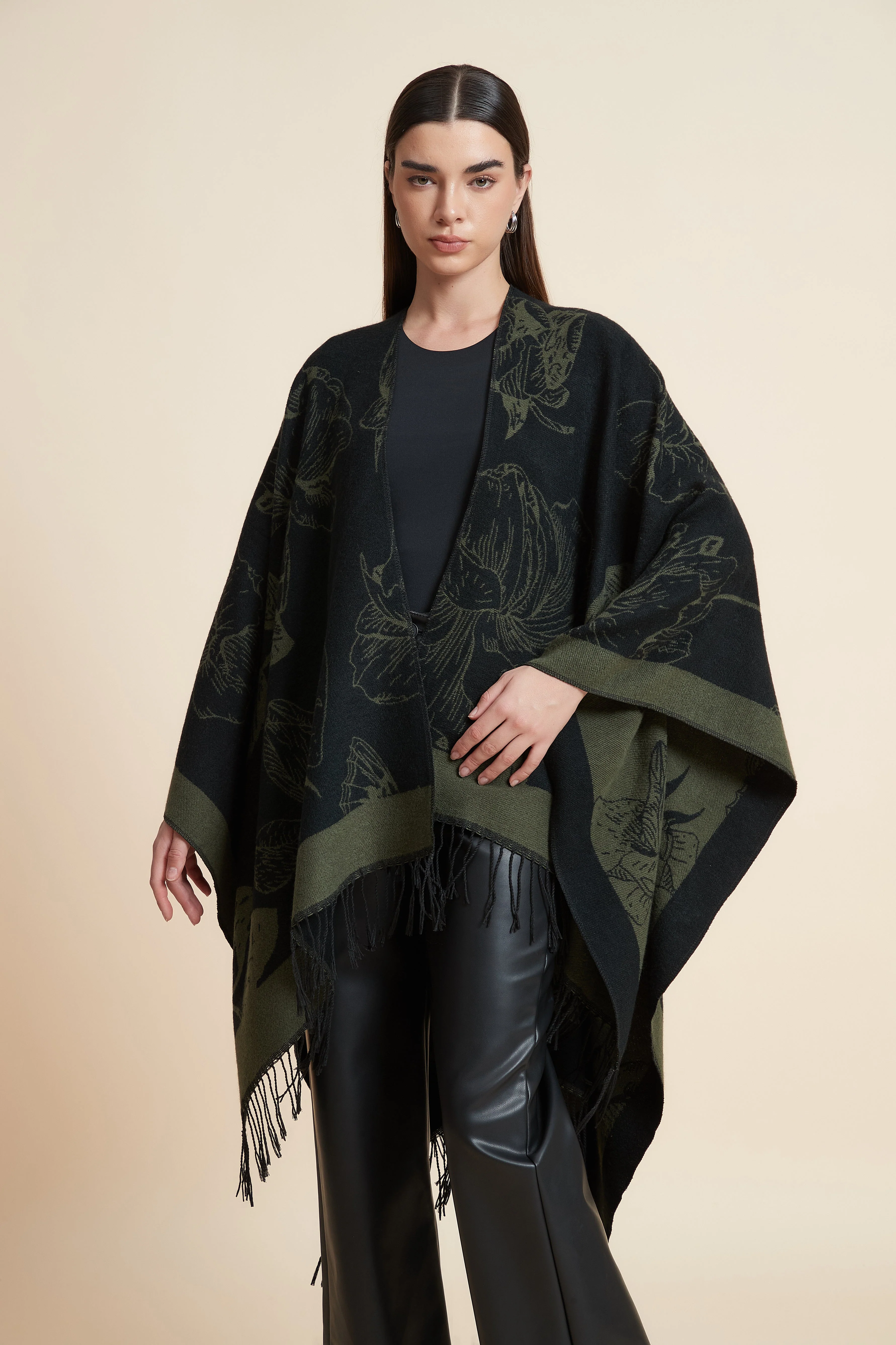 Side-Slit Poncho