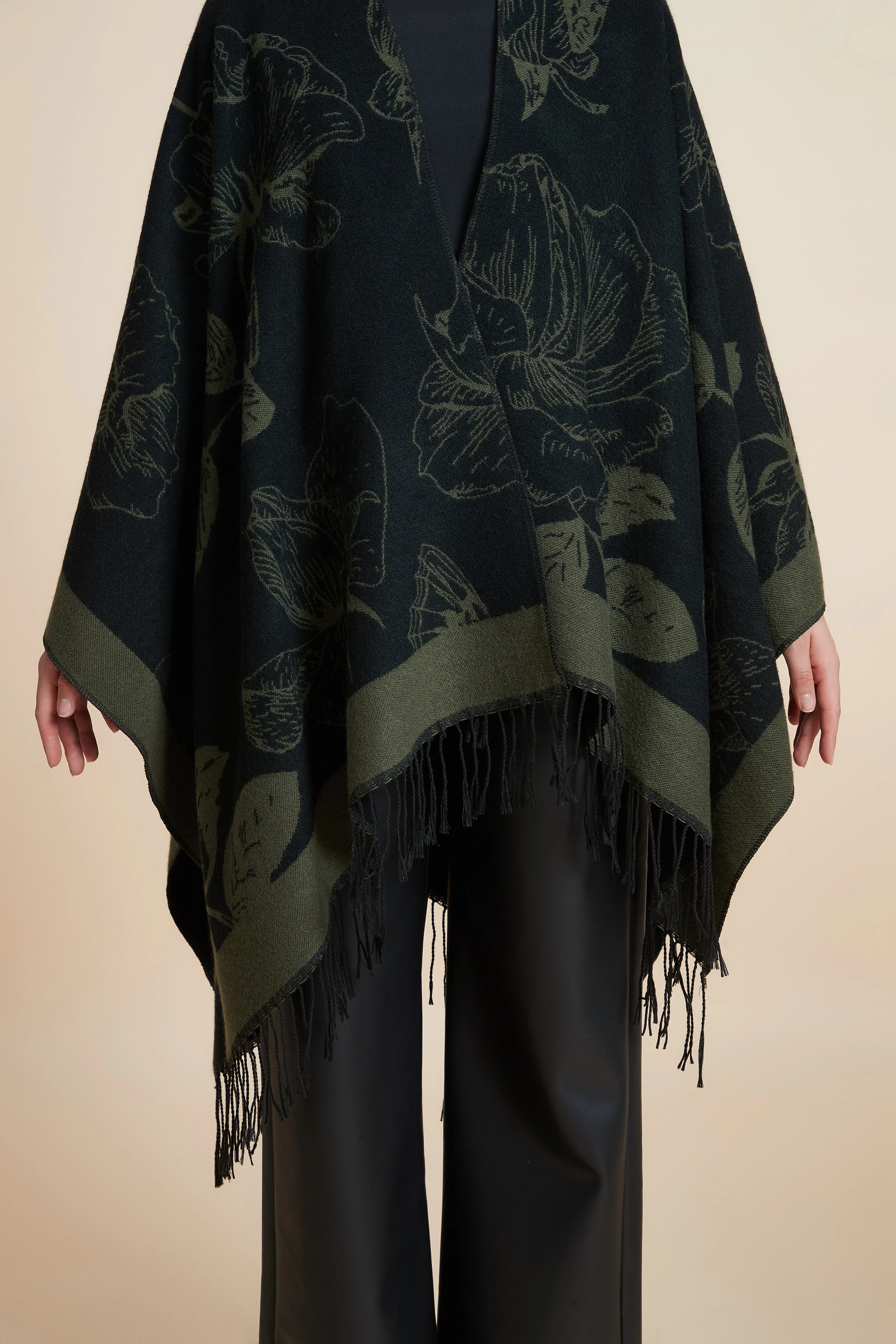 Side-Slit Poncho - Image 5