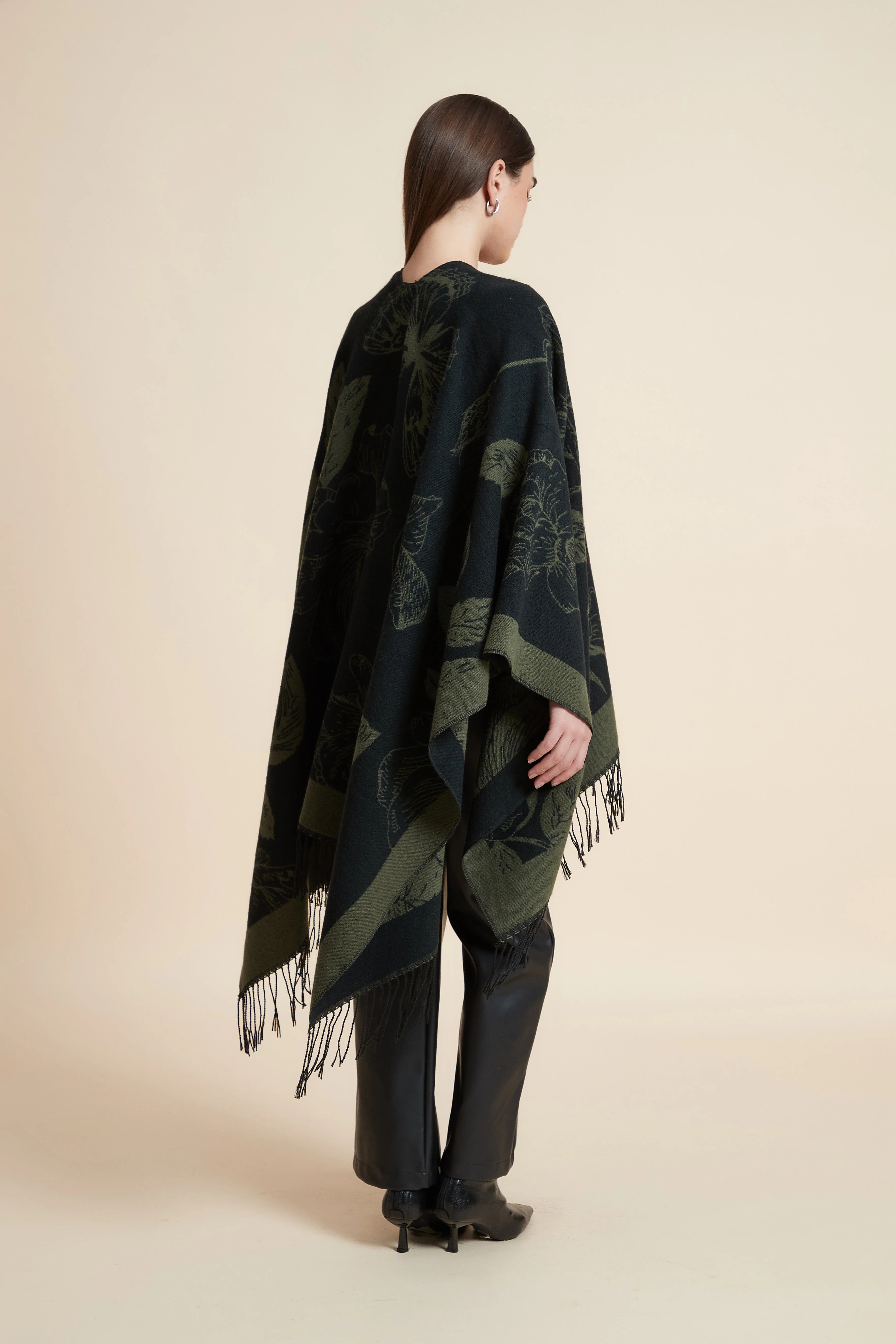 Side-Slit Poncho - Image 6
