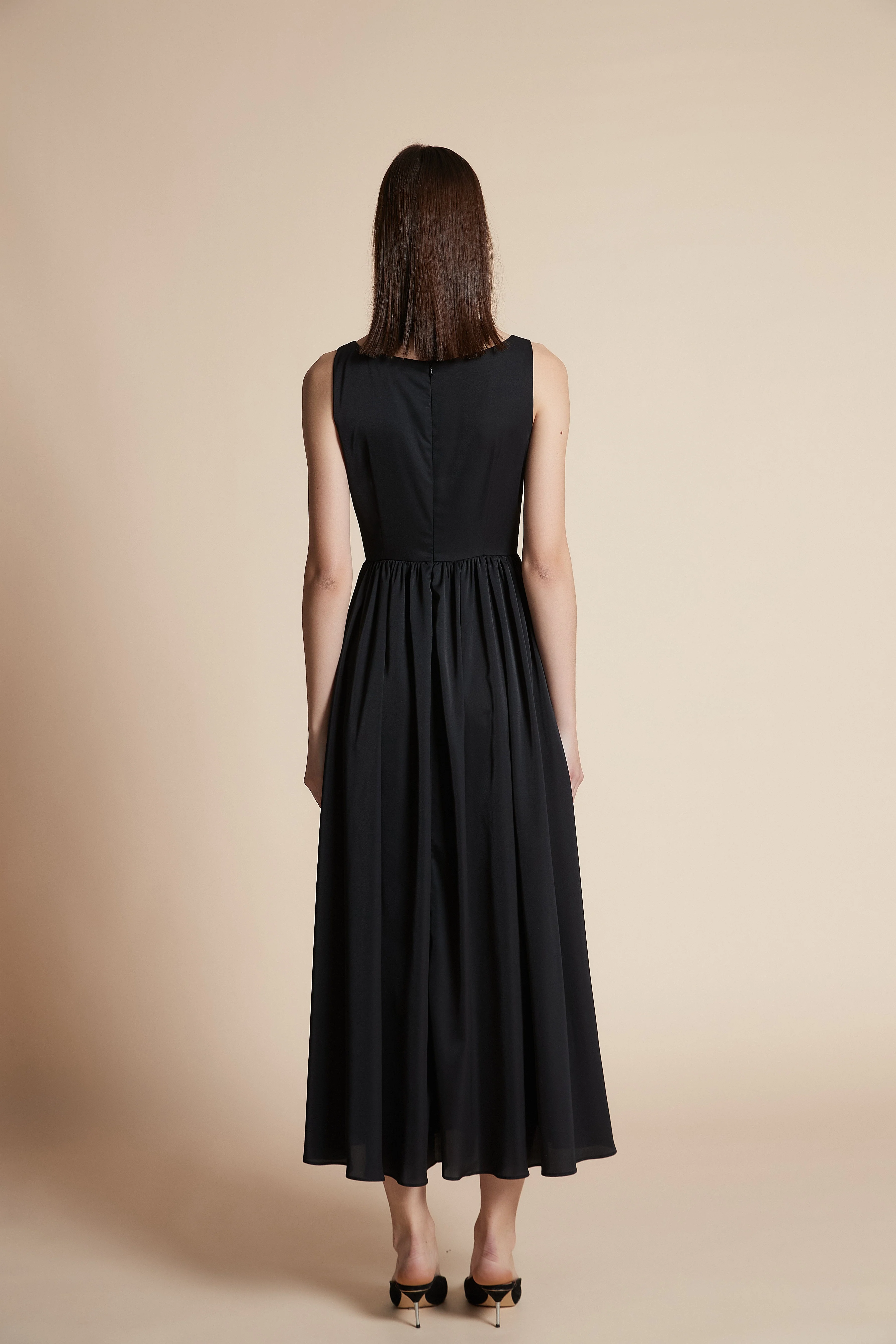 Floral strapless midi dress - Image 9