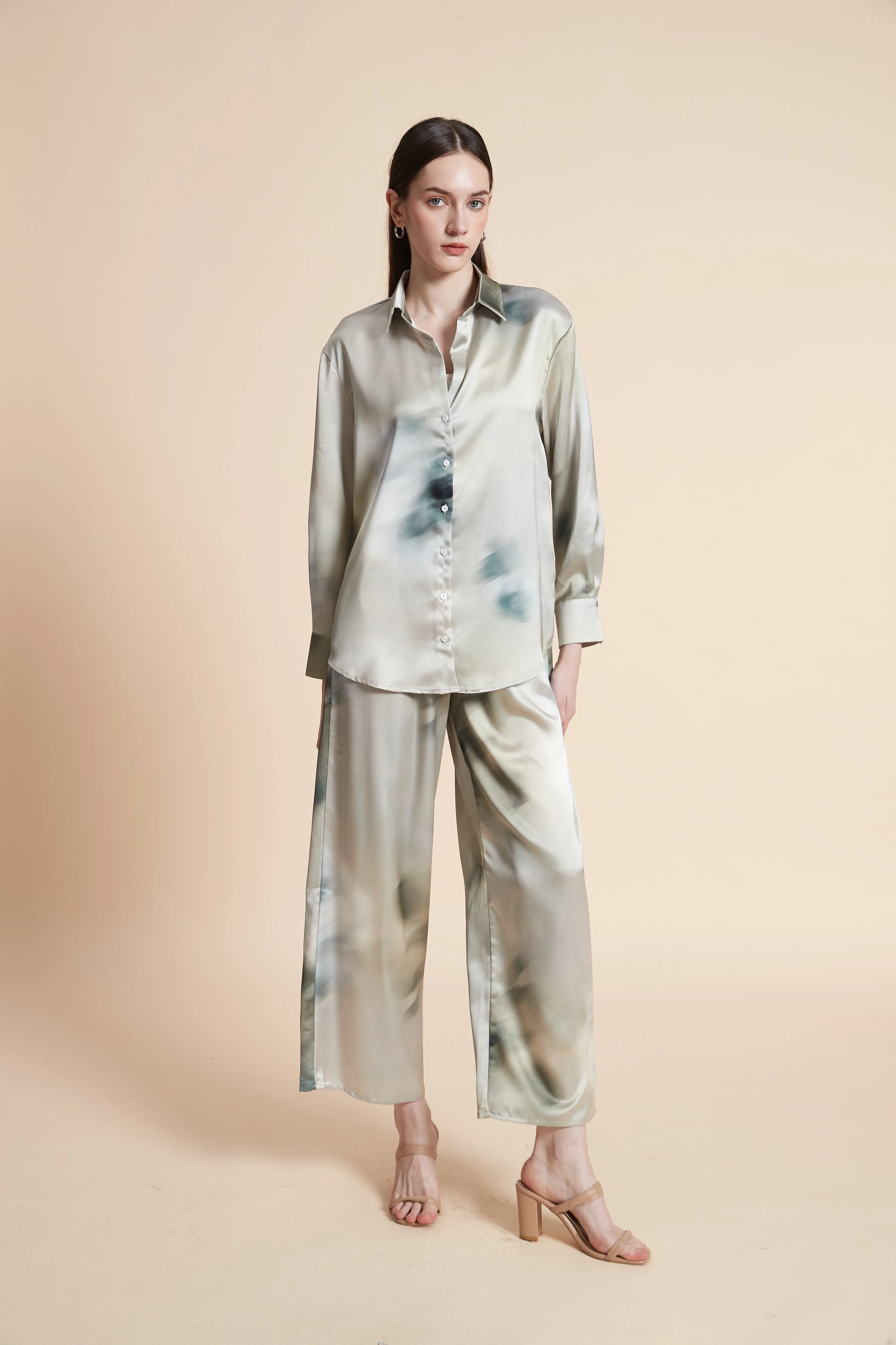 Long Sleeve Tie-Dye Blouse delivers just - Image 2