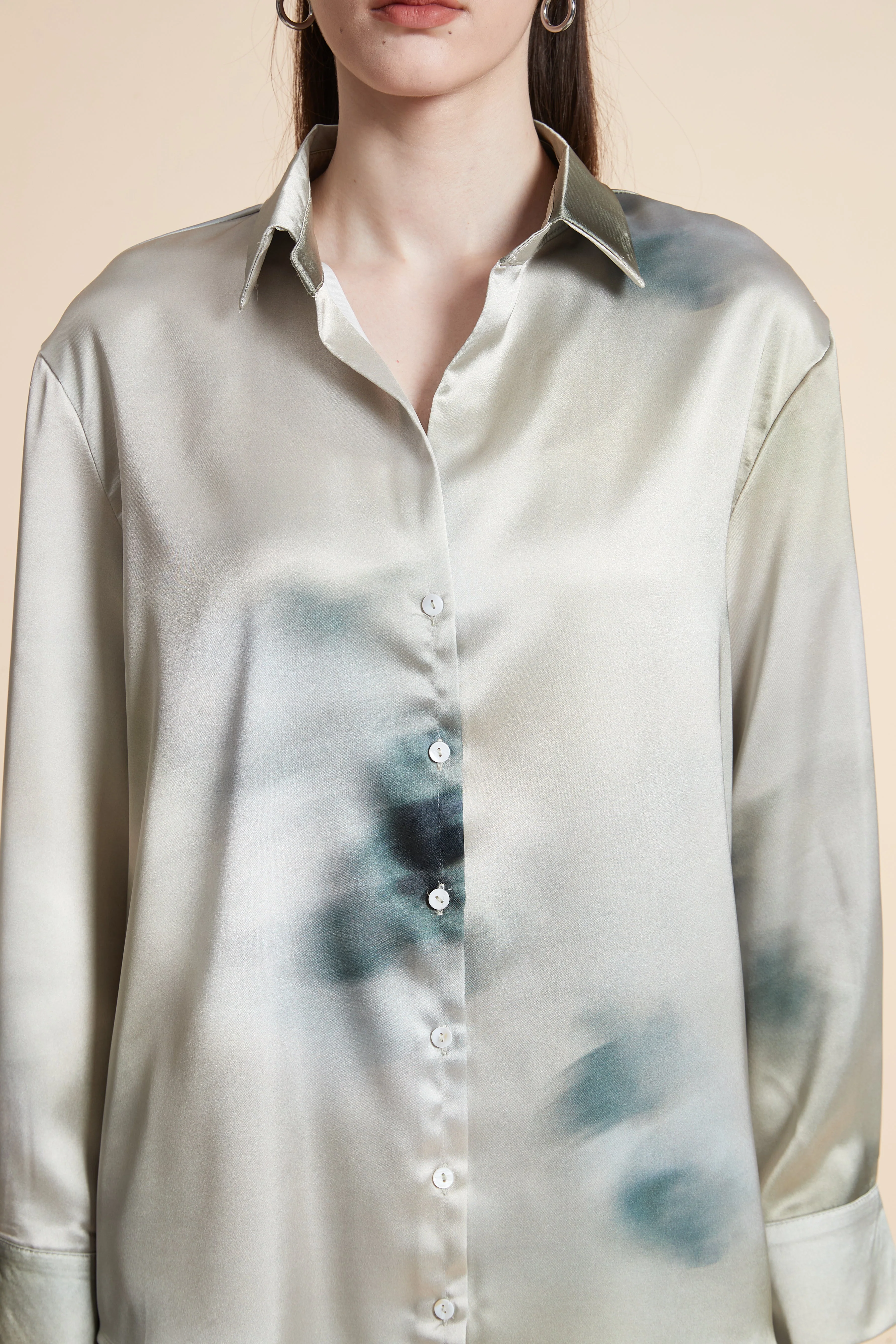 Long Sleeve Tie-Dye Blouse delivers just - Image 5