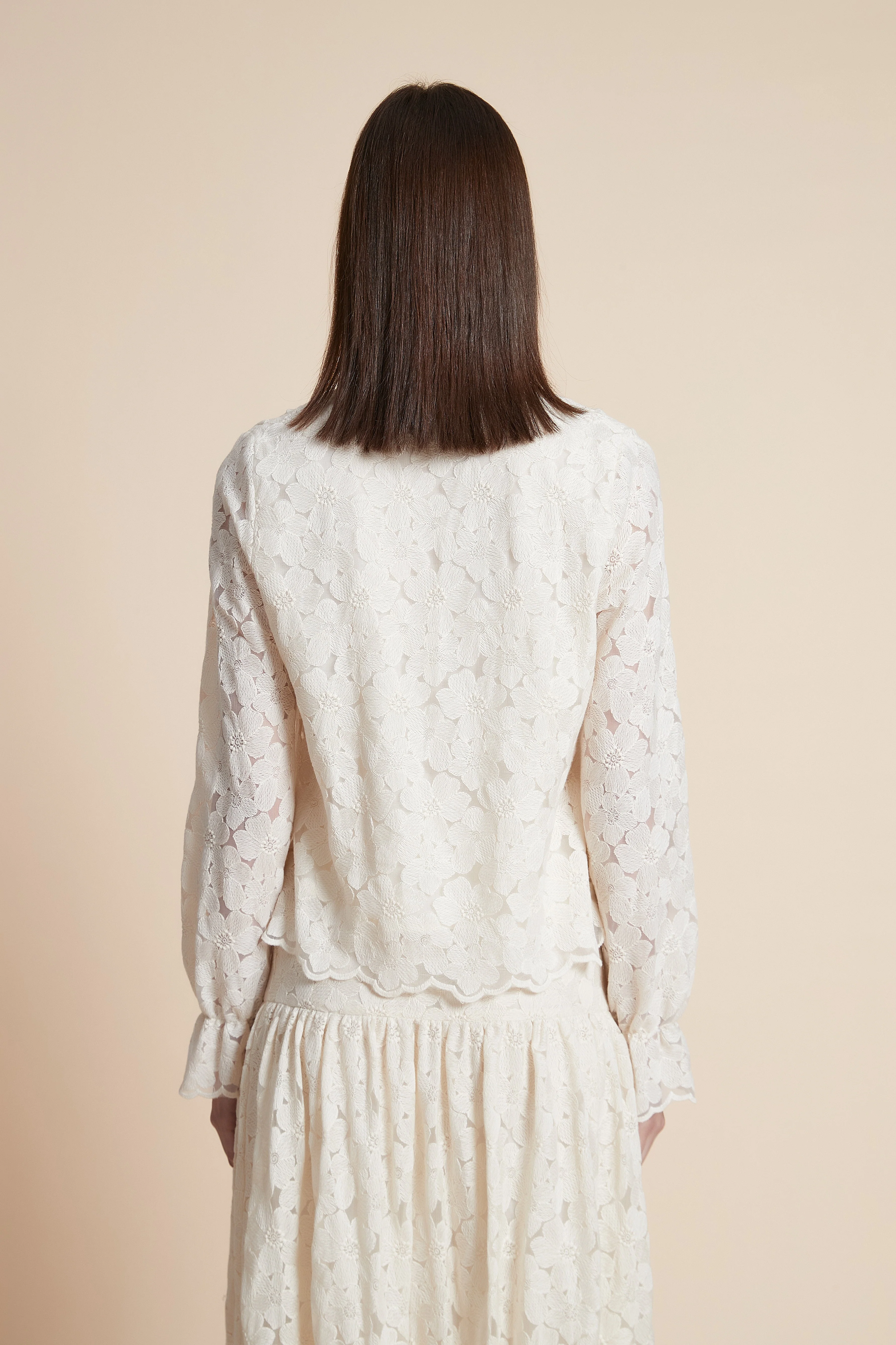 Long-sleeved Waist-length Top - Image 8