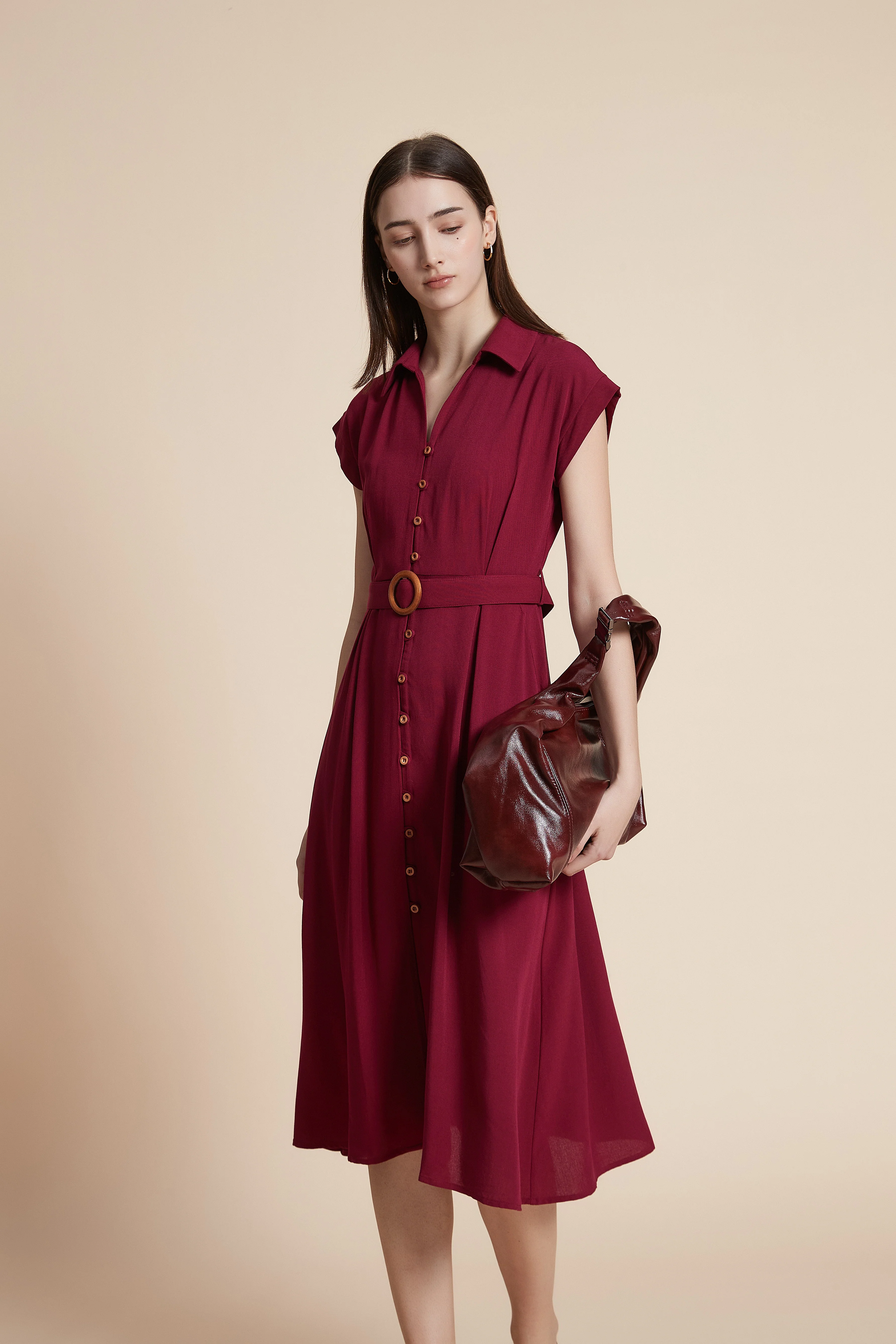 Sleeveless Midi Dress - Image 5
