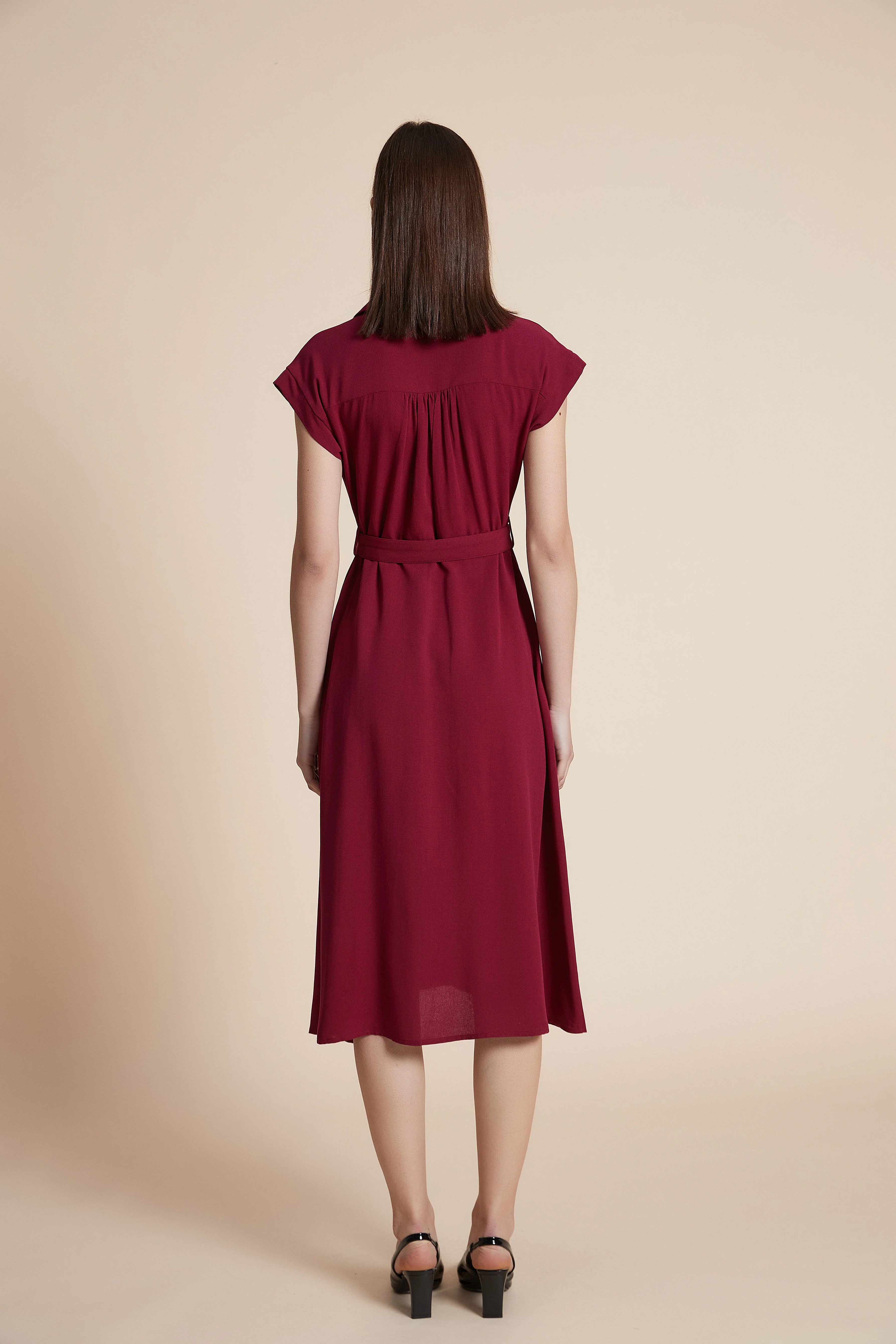 Sleeveless Midi Dress - Image 8