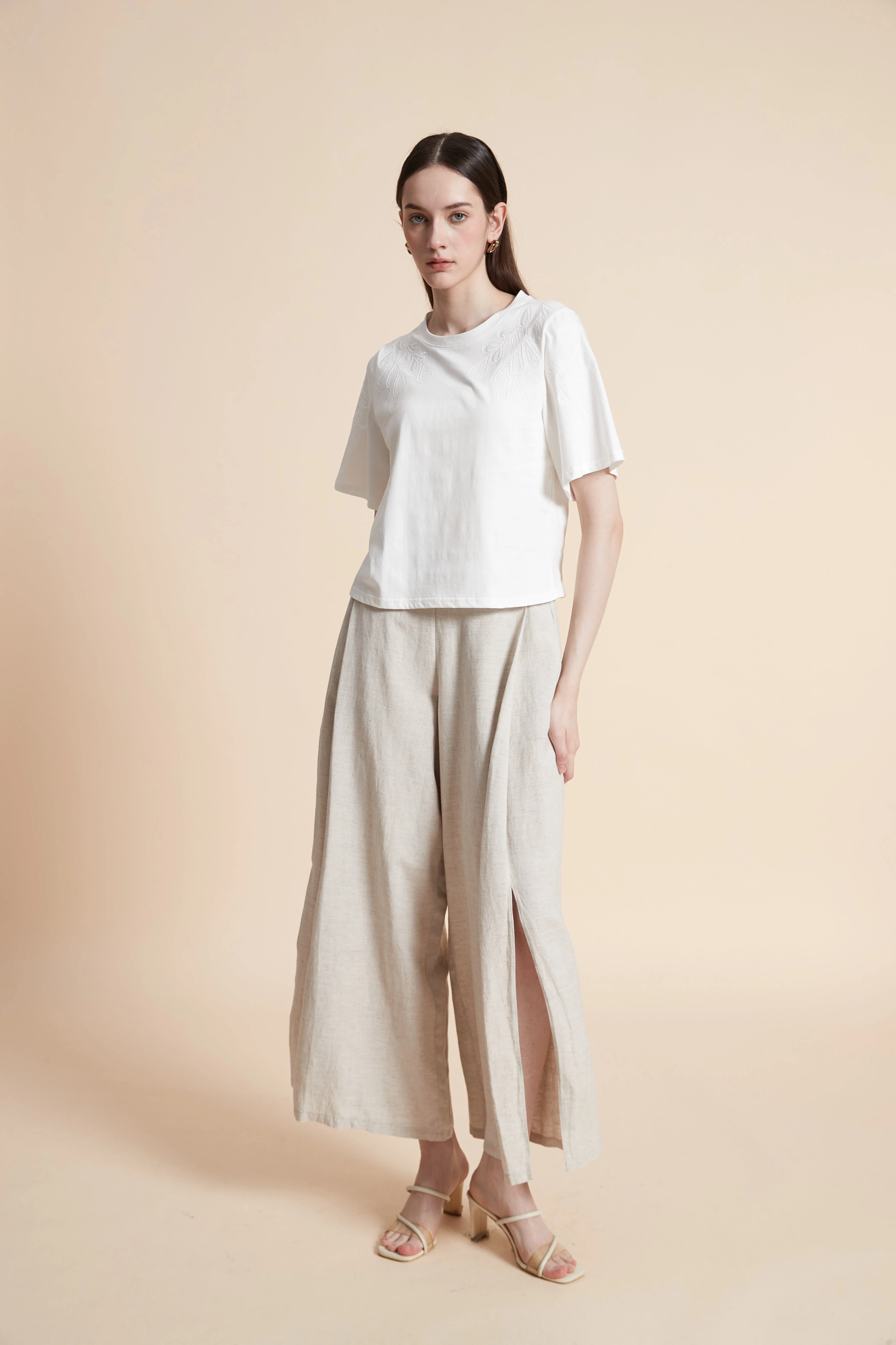Plain Short Sleeve T-Shirt - Image 2
