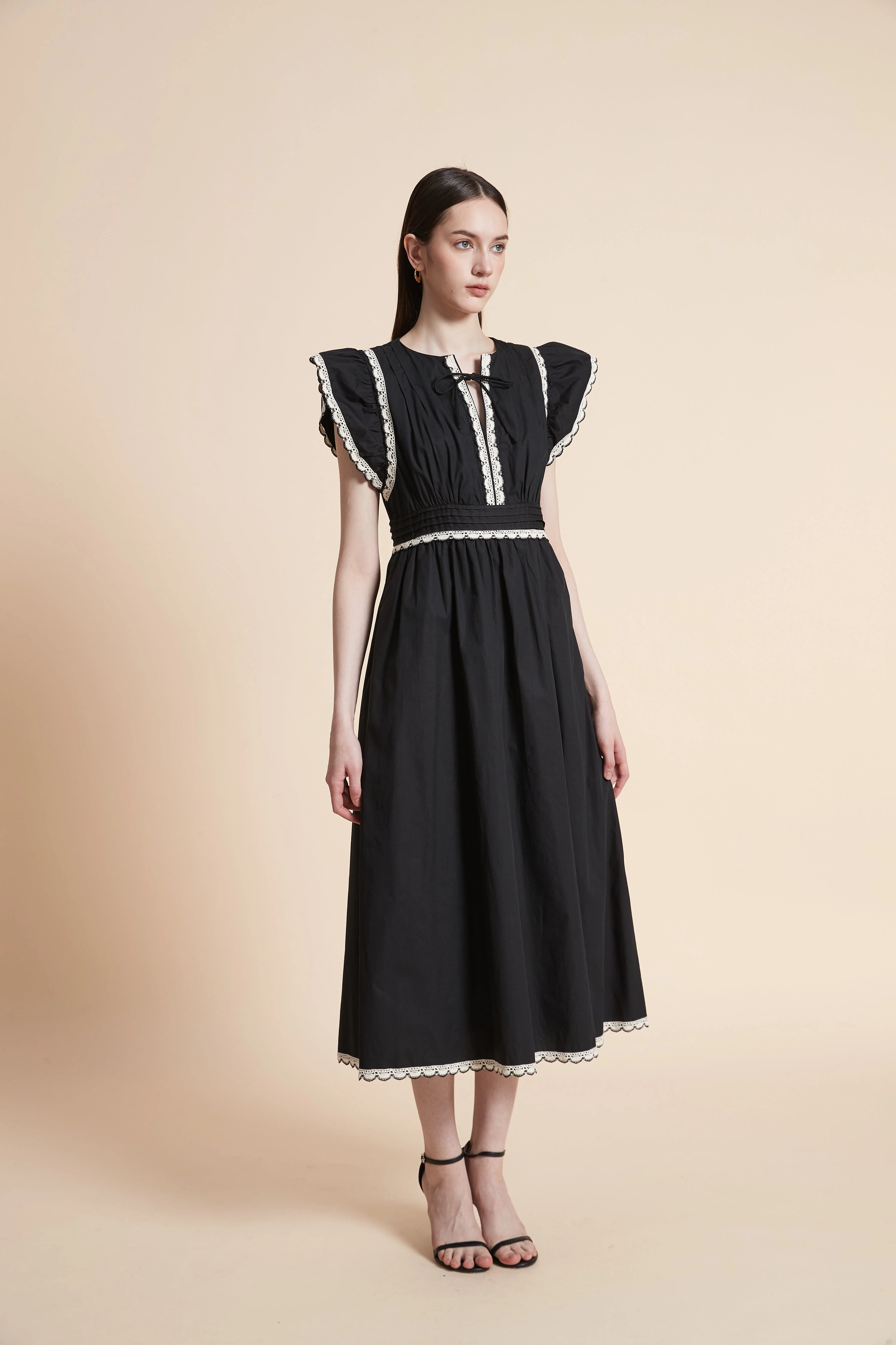 Simple Short Sleeve Maxi Dress