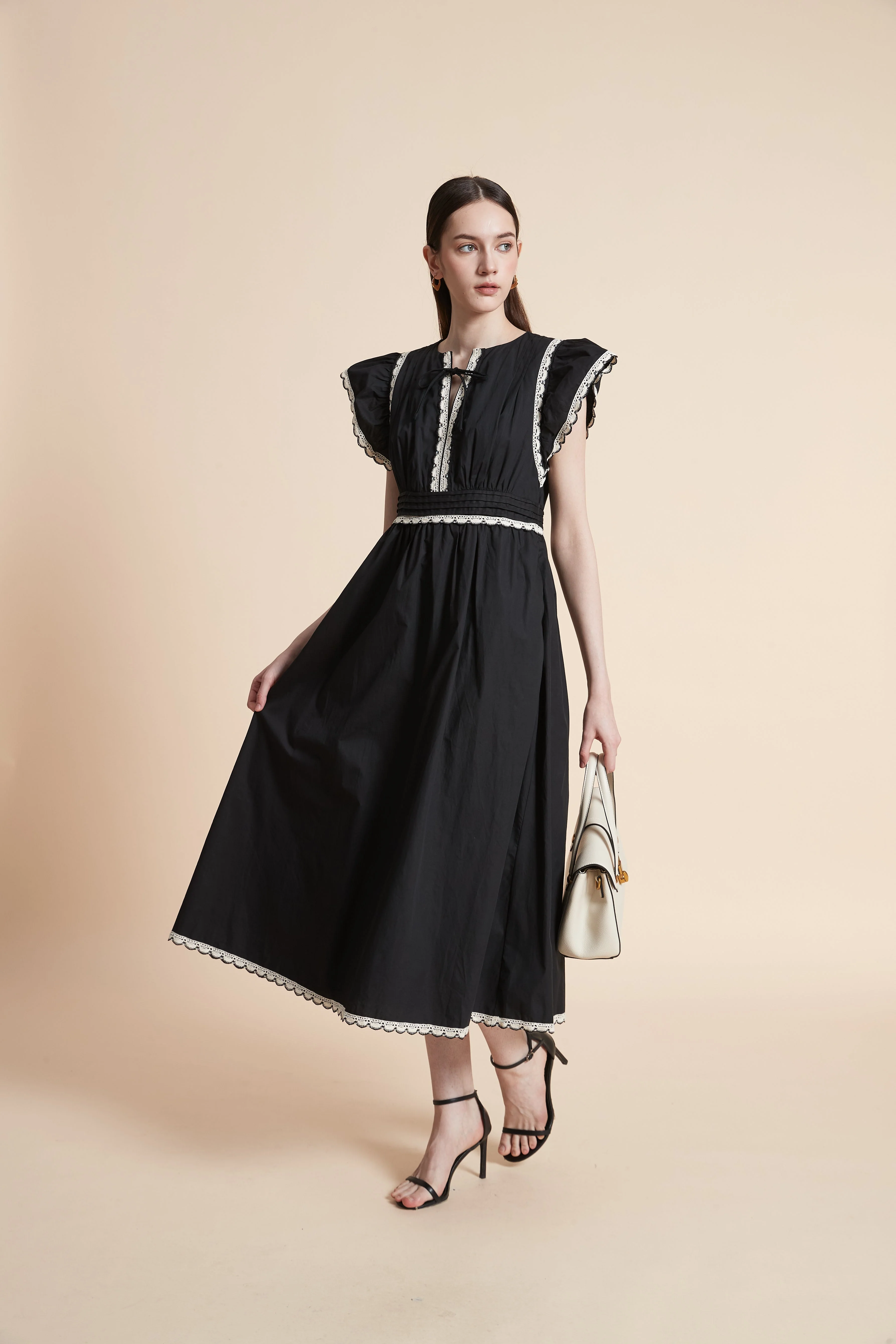 Simple Short Sleeve Maxi Dress - Image 2
