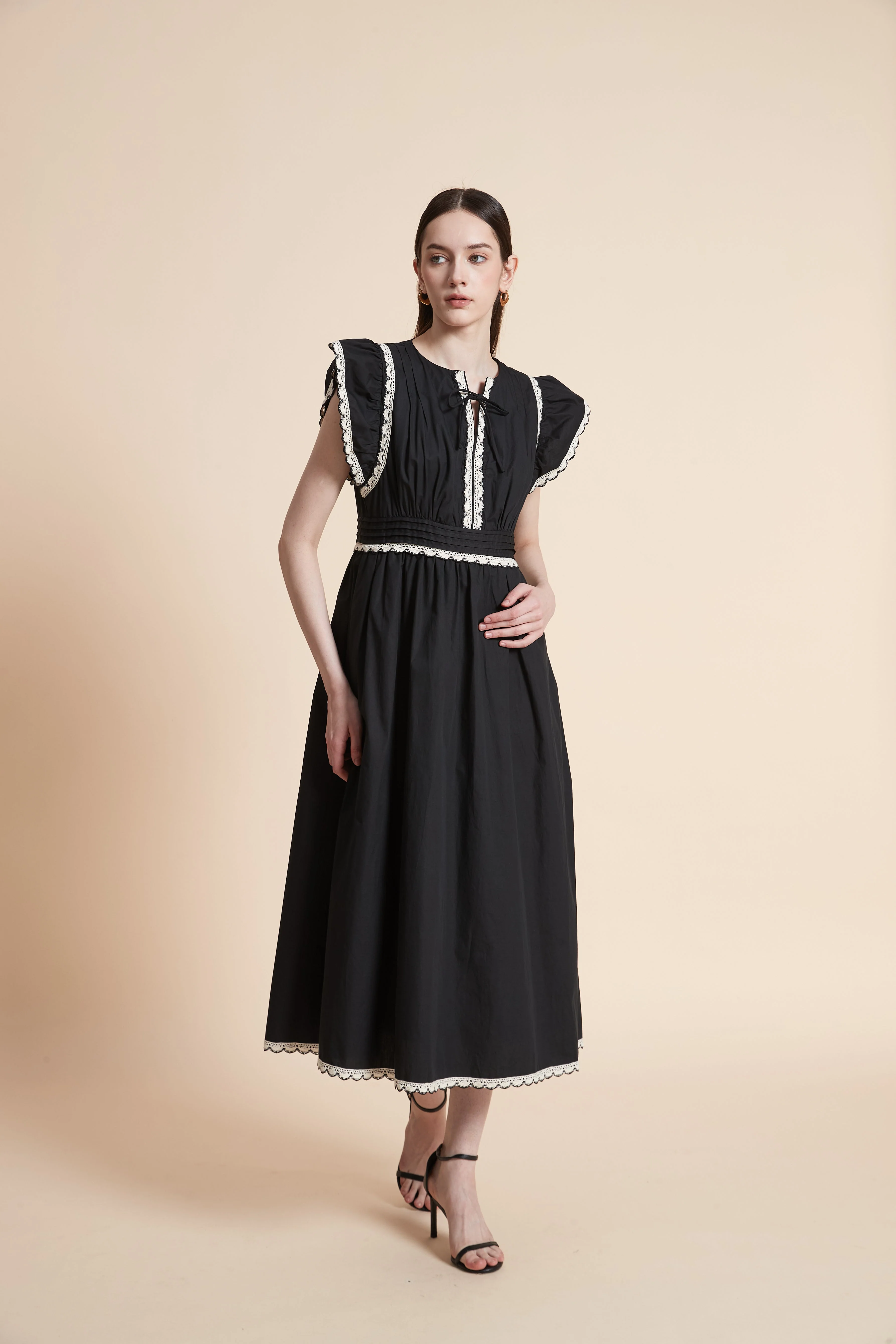 Simple Short Sleeve Maxi Dress - Image 3