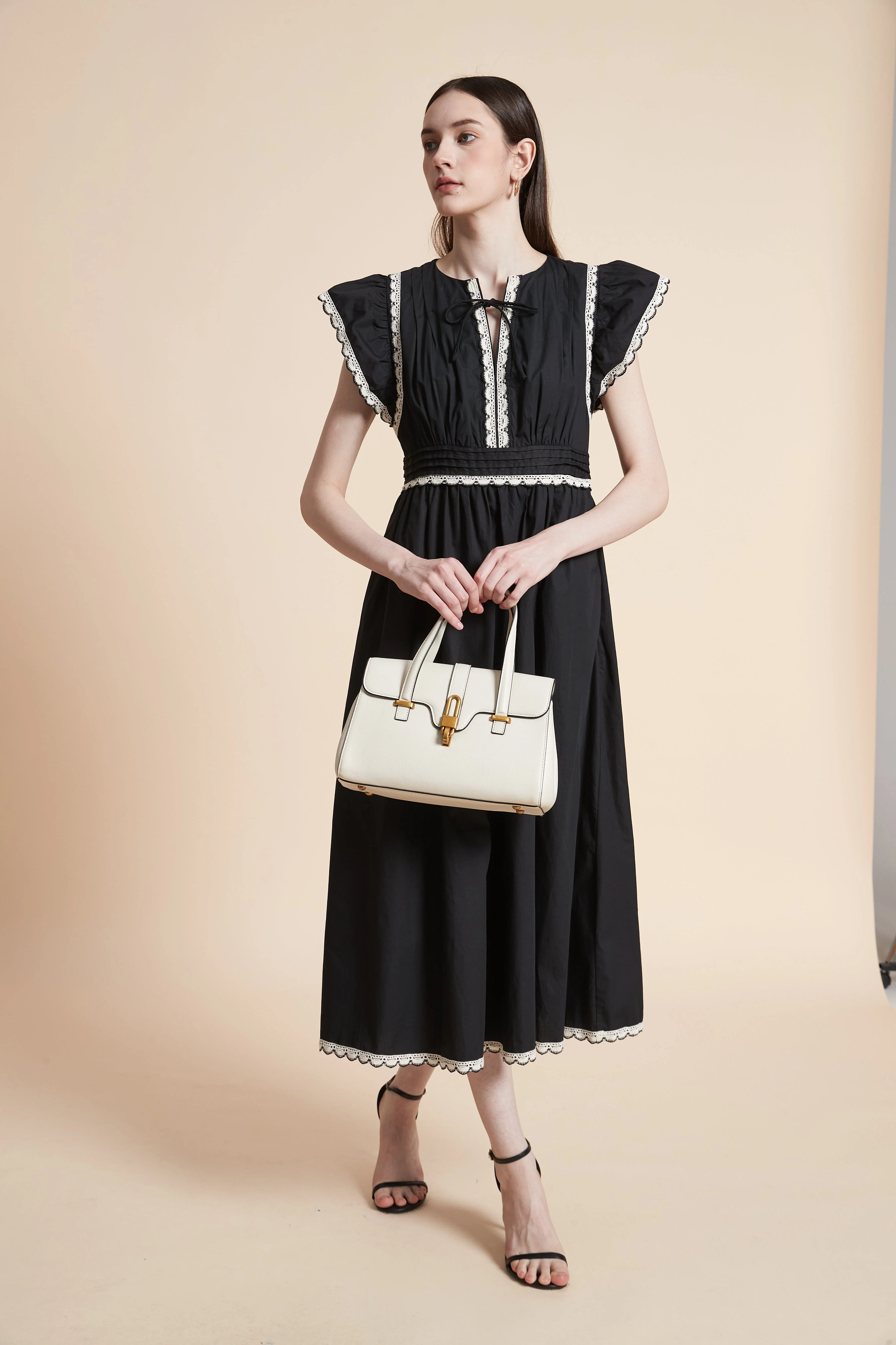 Simple Short Sleeve Maxi Dress - Image 5