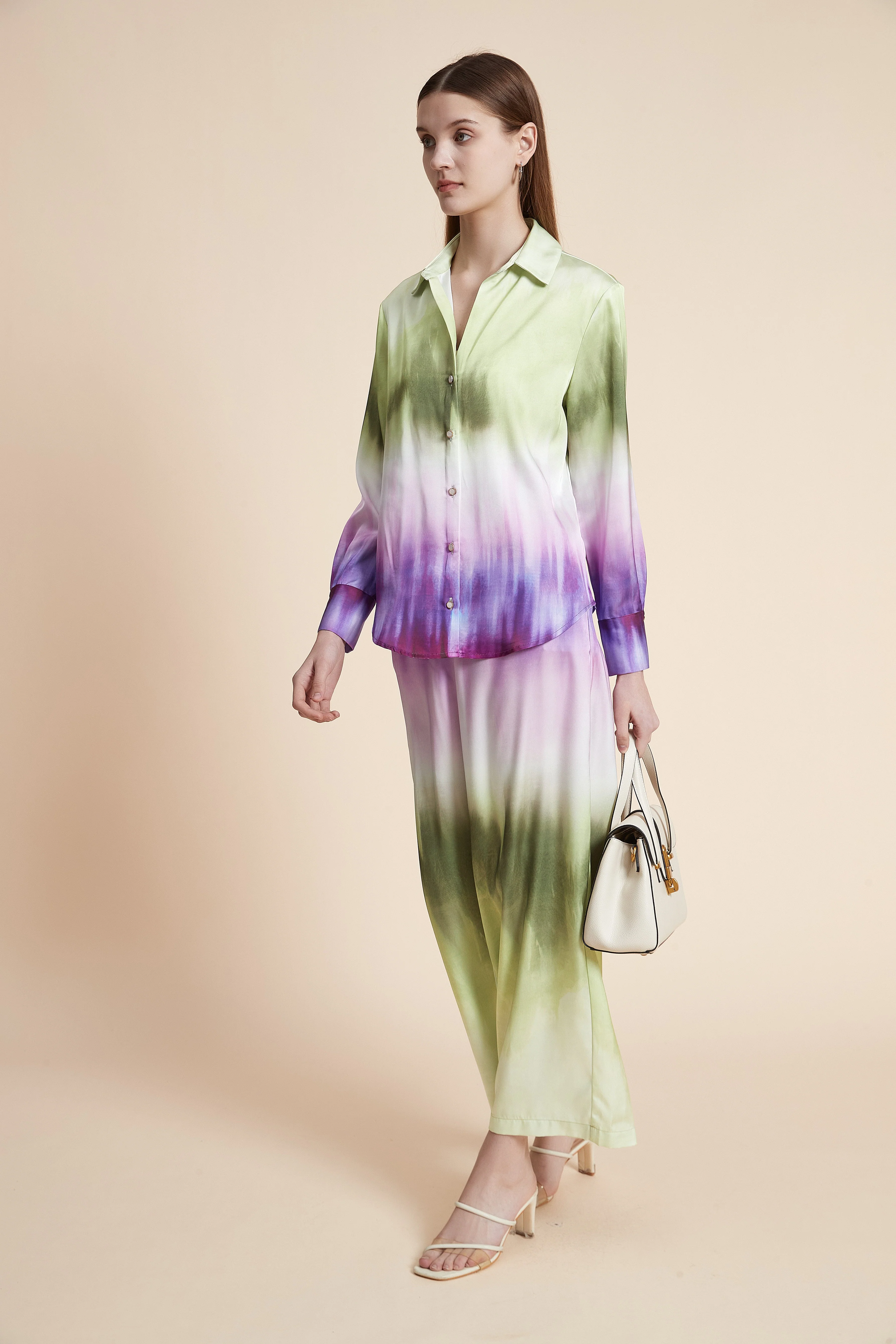 Long Sleeve Tie-Dye Shirt - Image 4