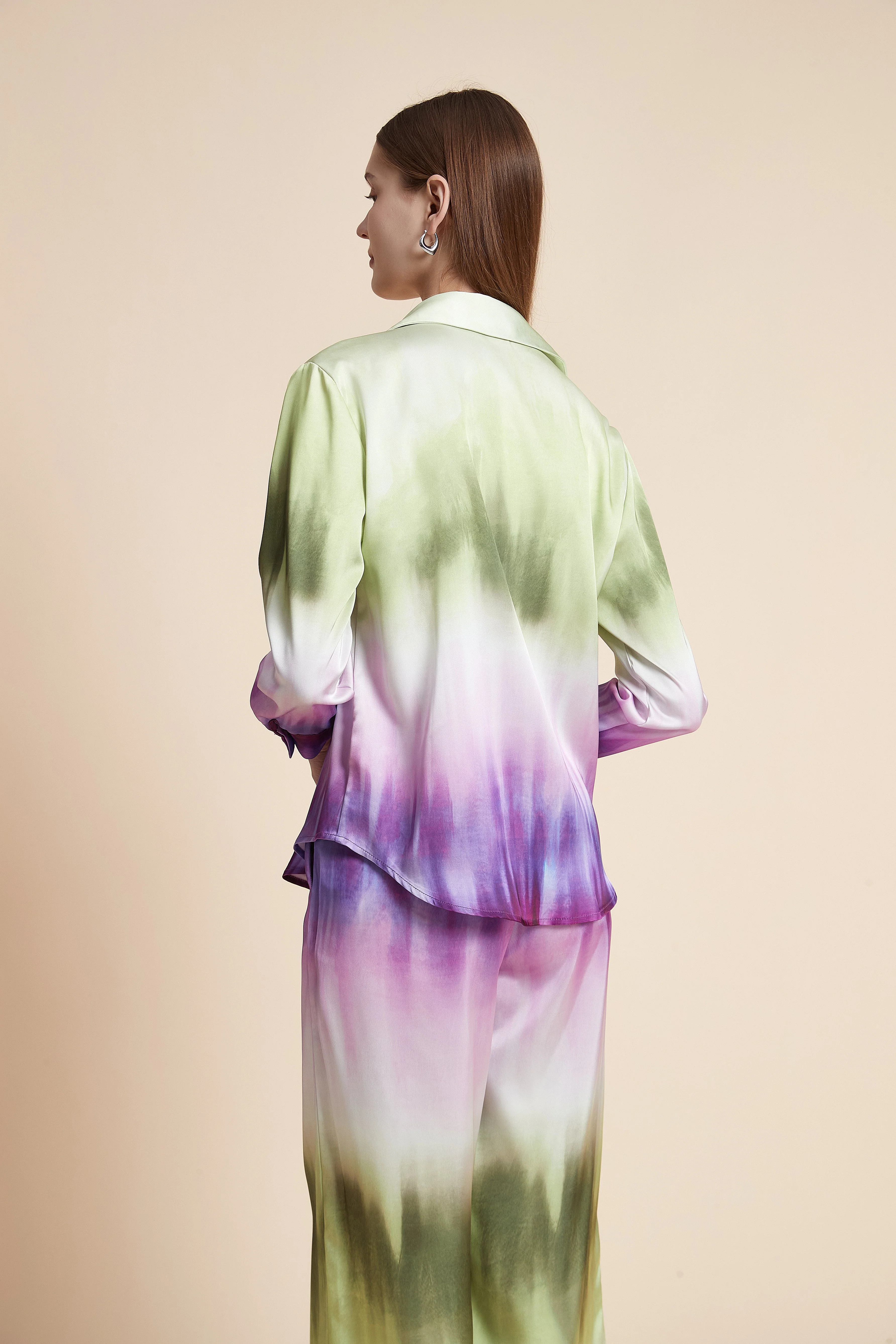 Long Sleeve Tie-Dye Shirt - Image 7