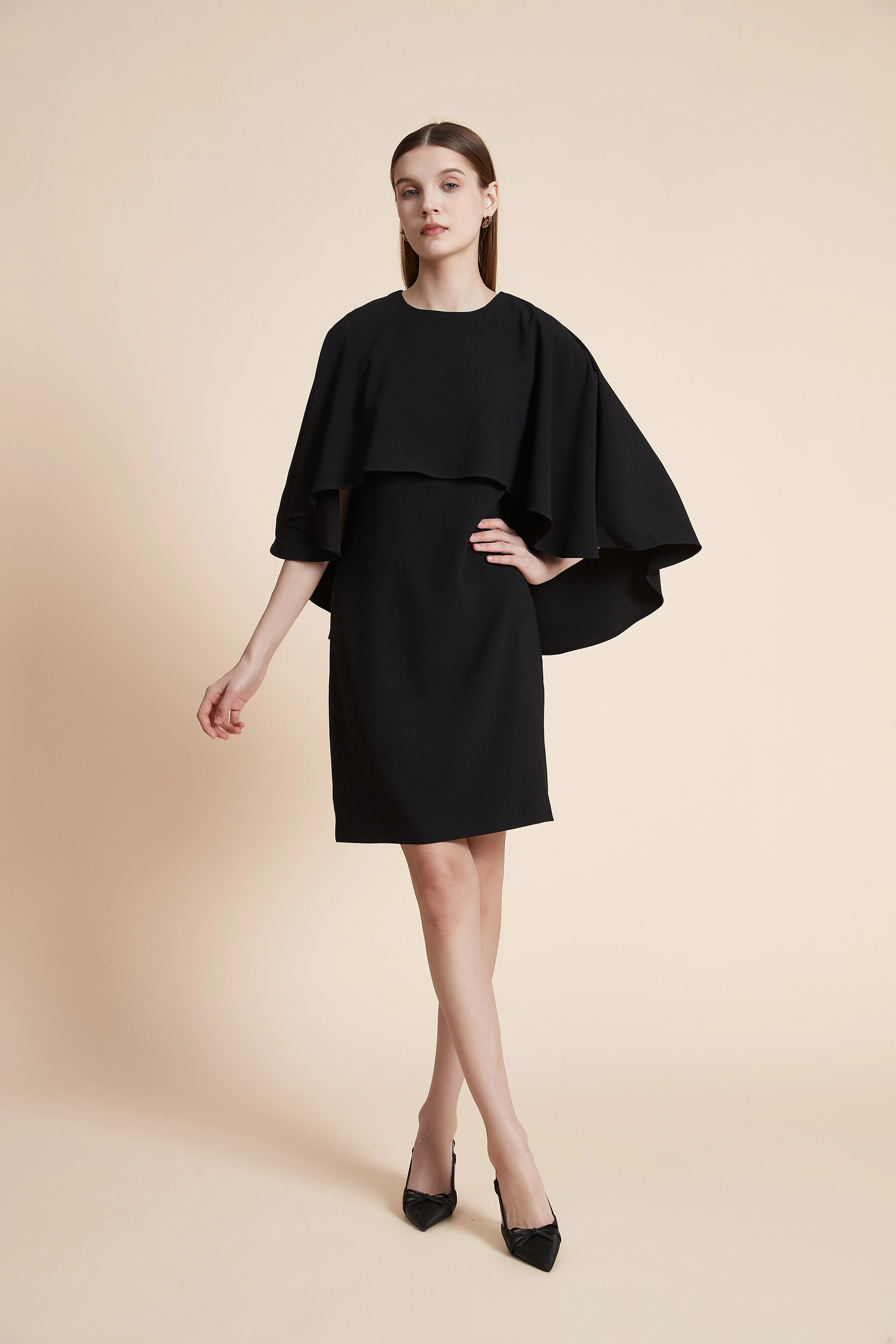 Short Sleeve Mini Dress - Image 2
