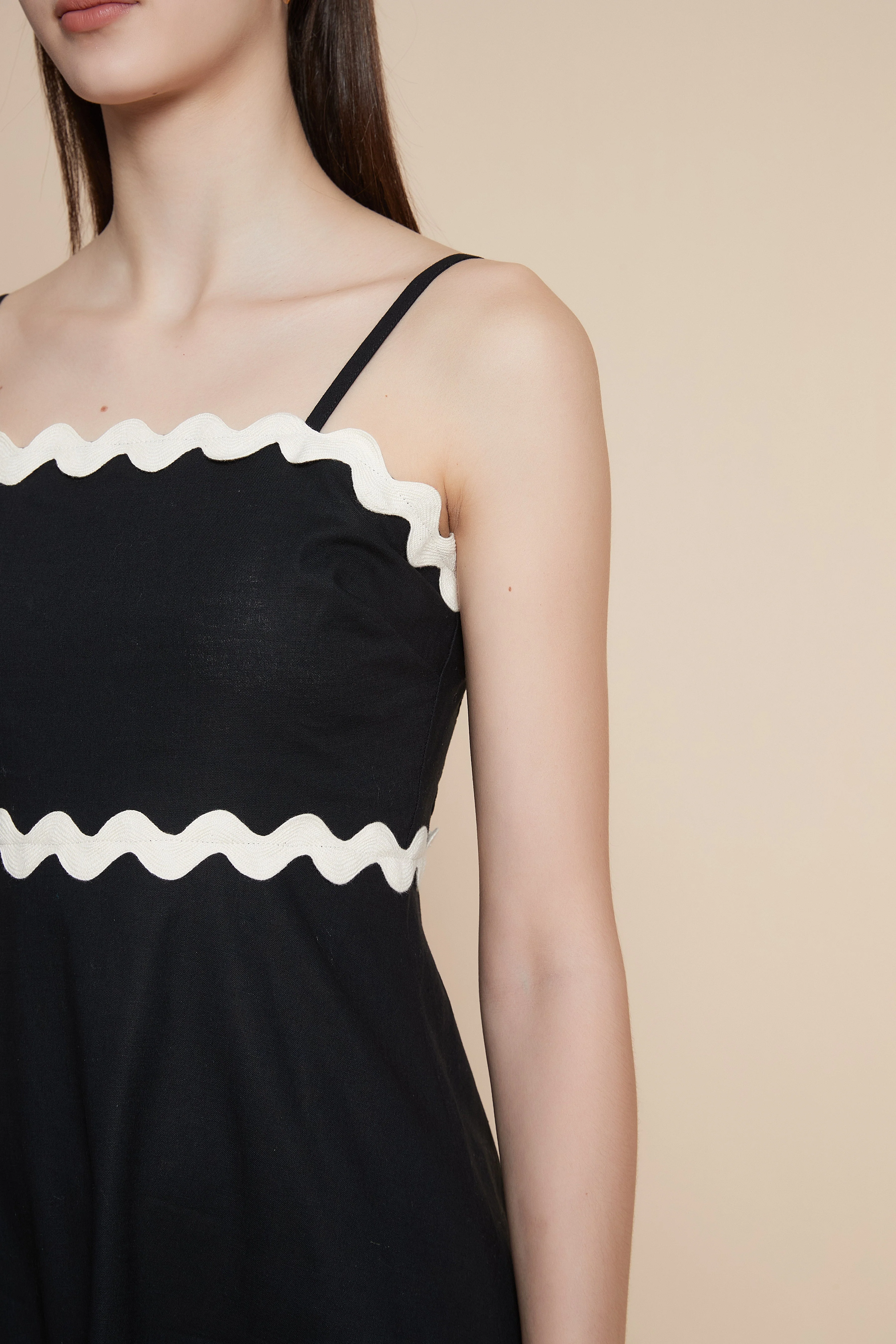 Wide-leg strap midi dress - Image 7