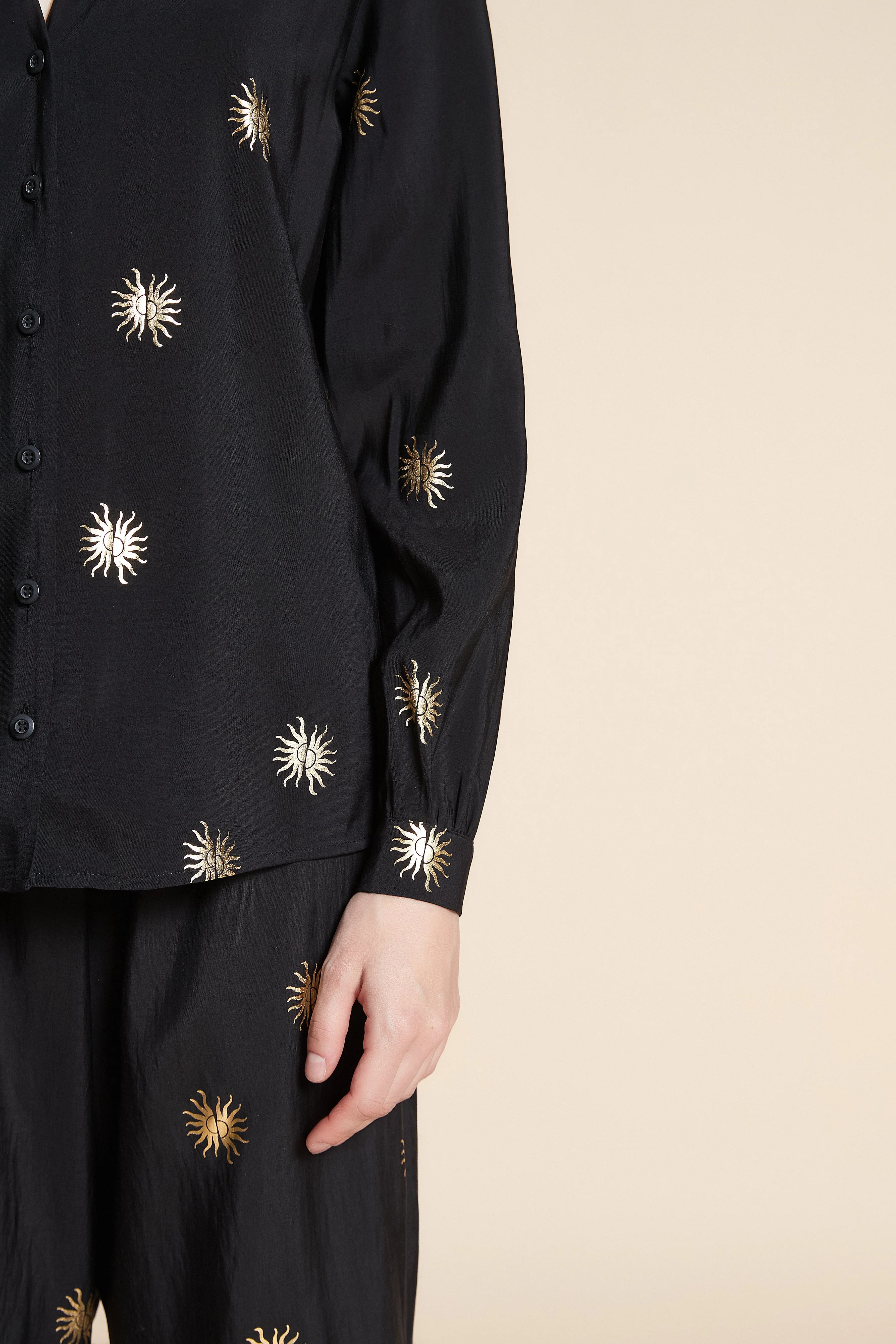 Long Sleeve Printed Shirt - Image 6
