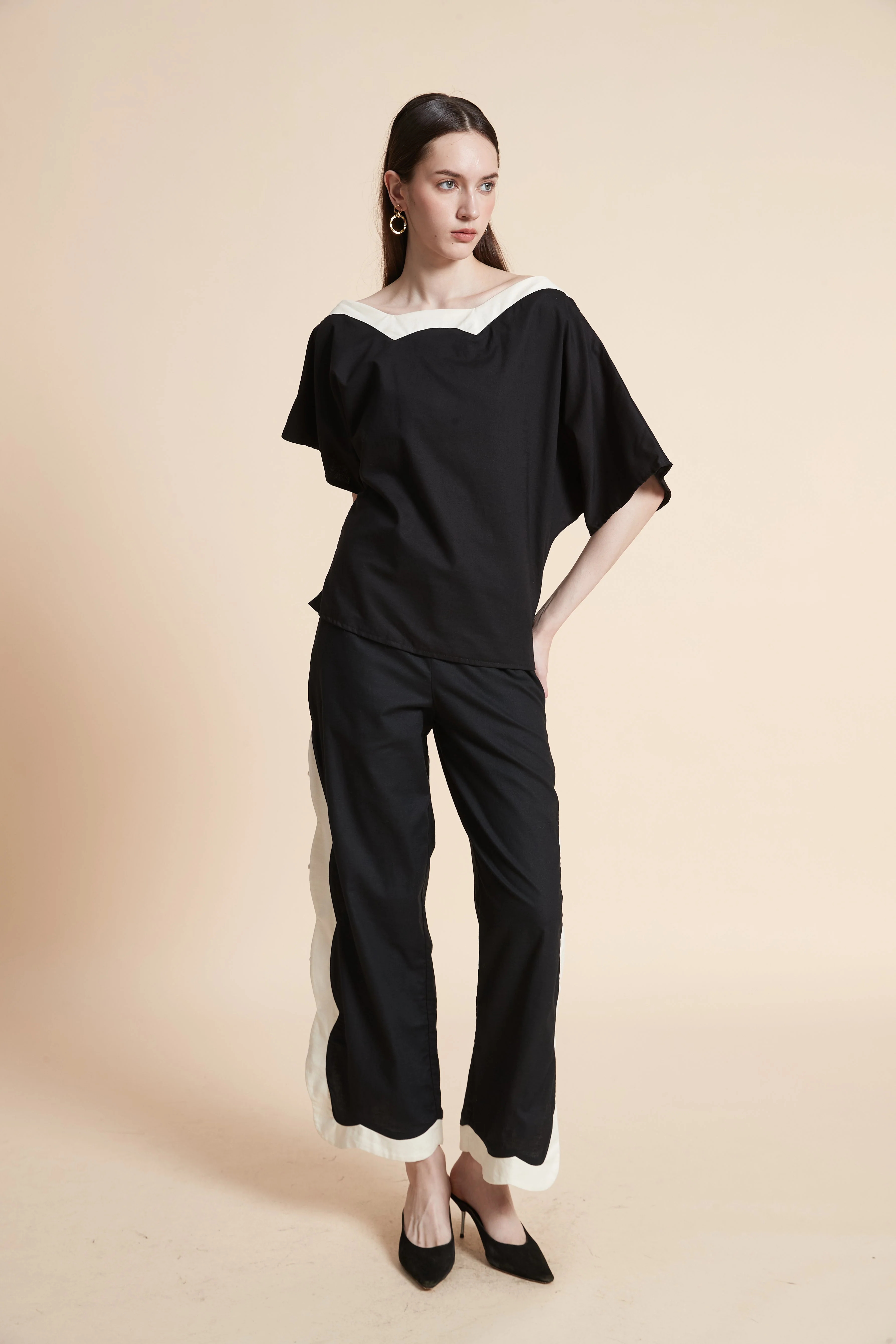 Side-Slit Long Pants - Image 4