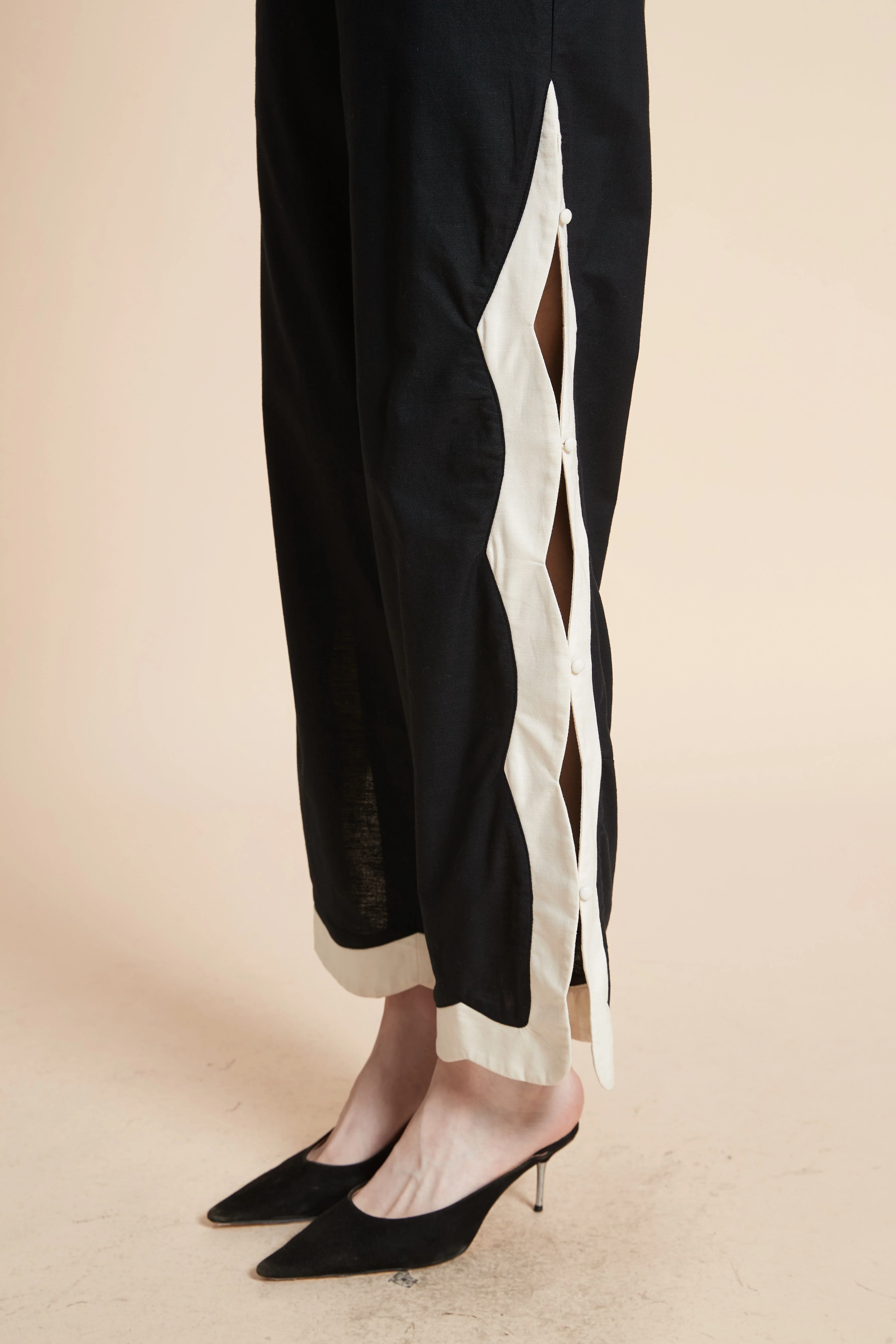 Side-Slit Long Pants - Image 6