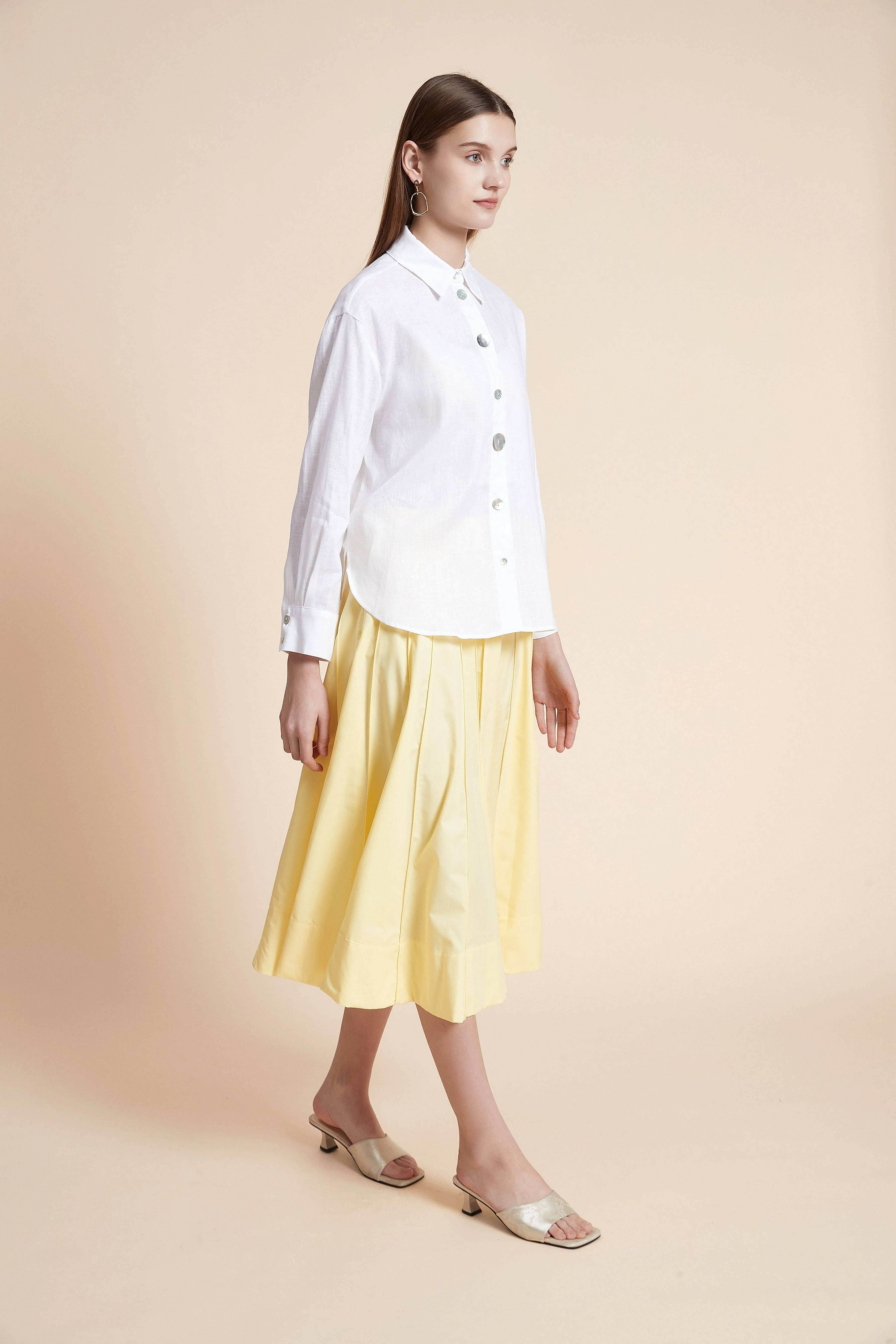 Plain Long Sleeve Shirt - Image 2