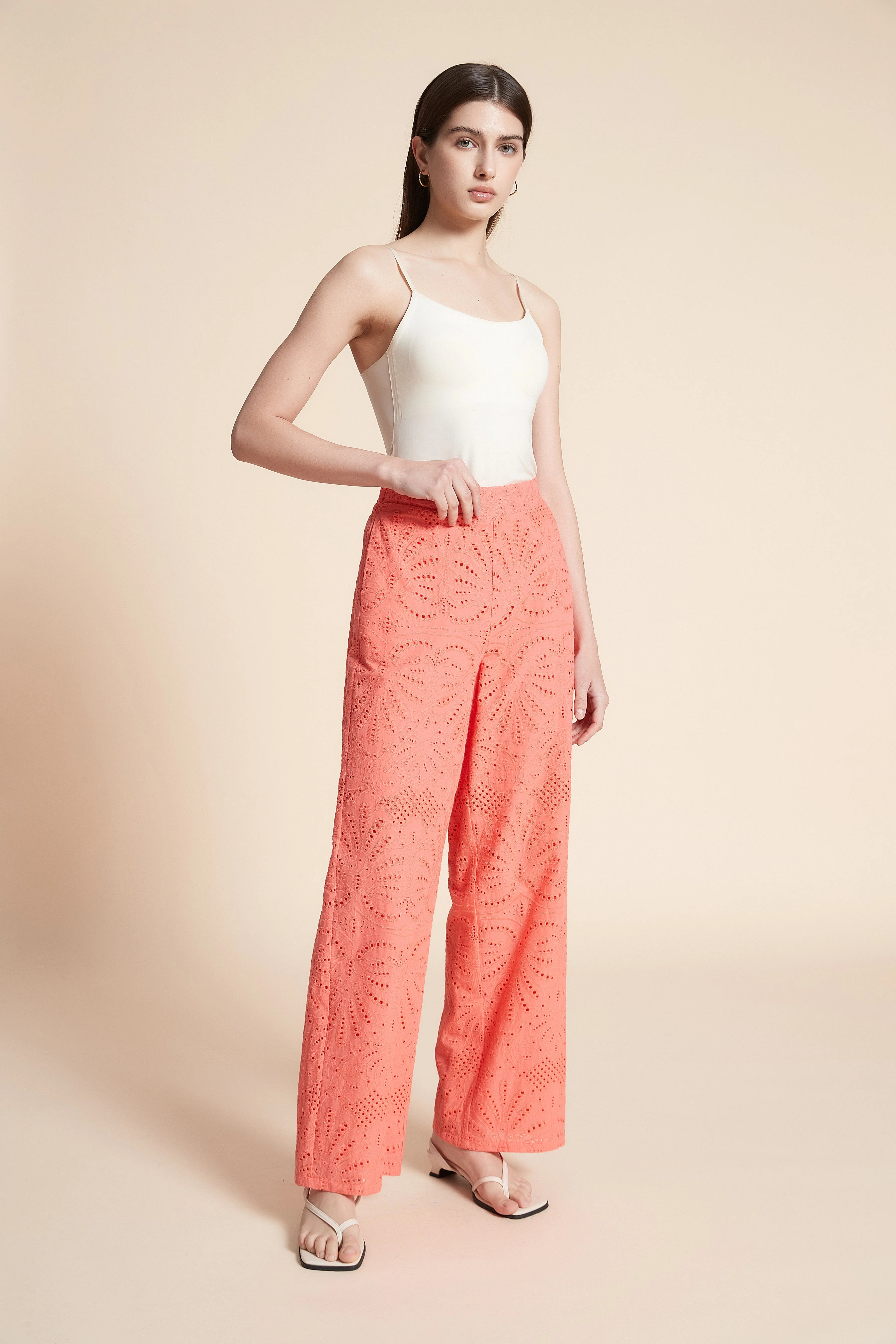 Wide Printed Long Pants - Image 3