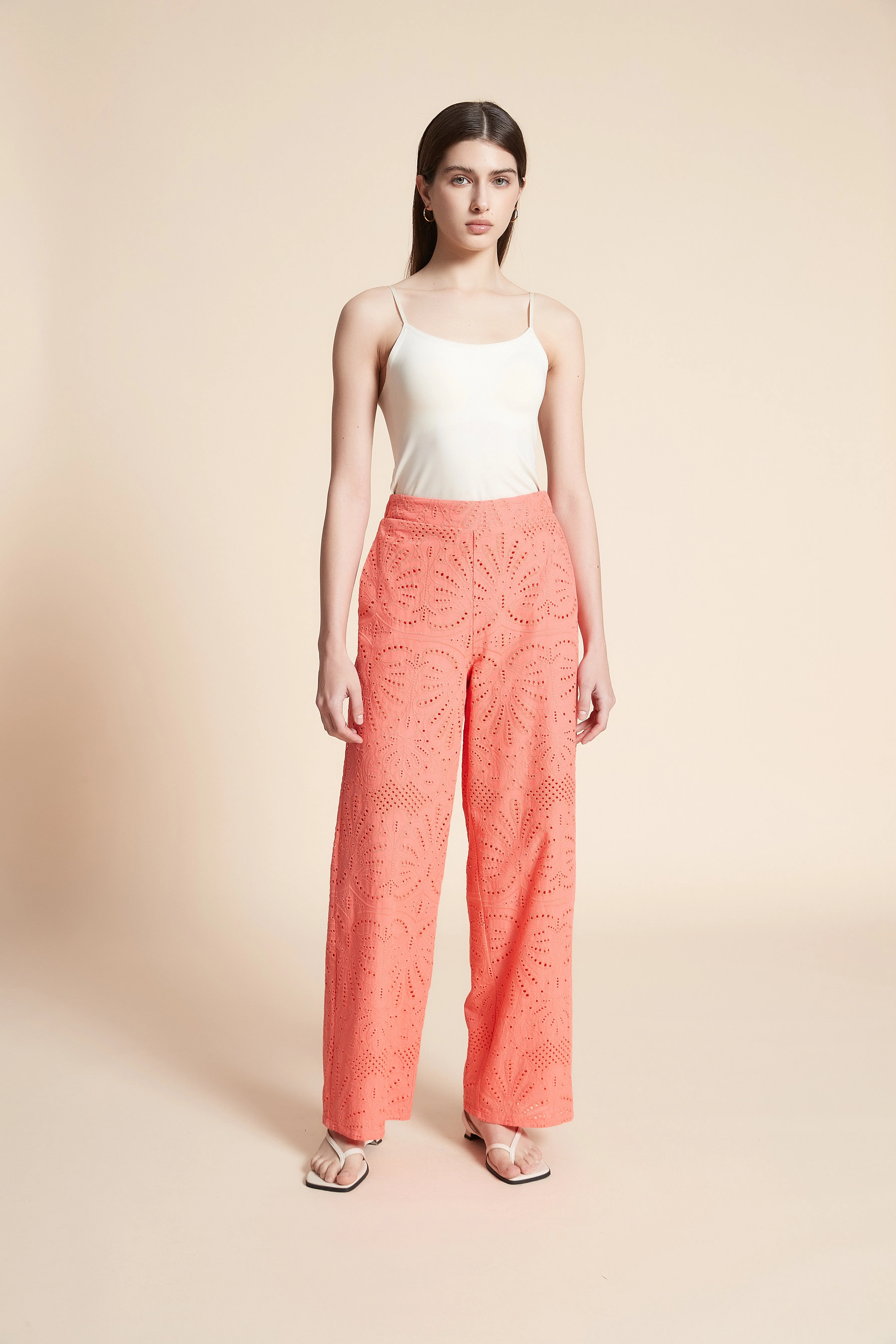 Wide Printed Long Pants - Image 4