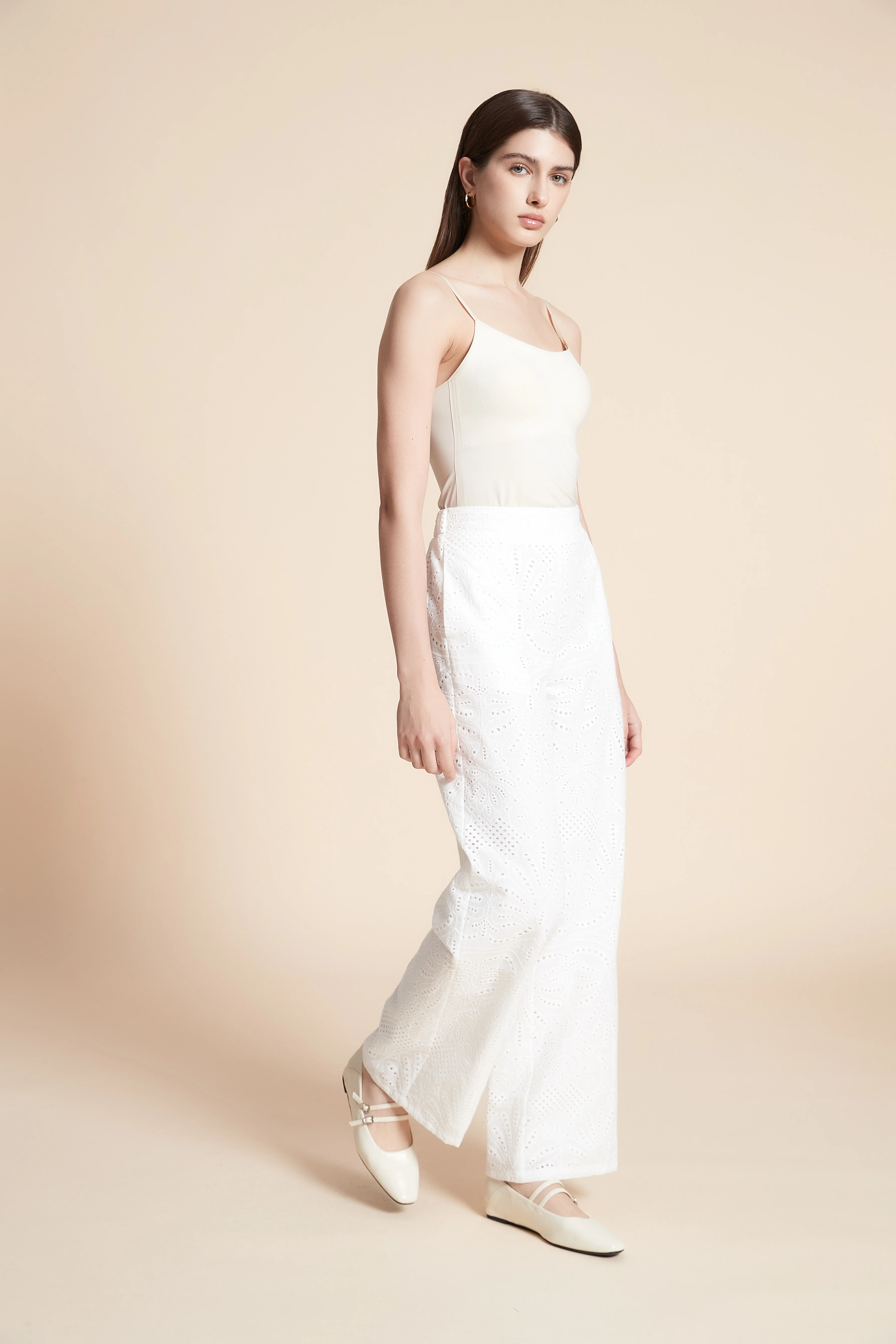 Wide Printed Long Pants - Image 7