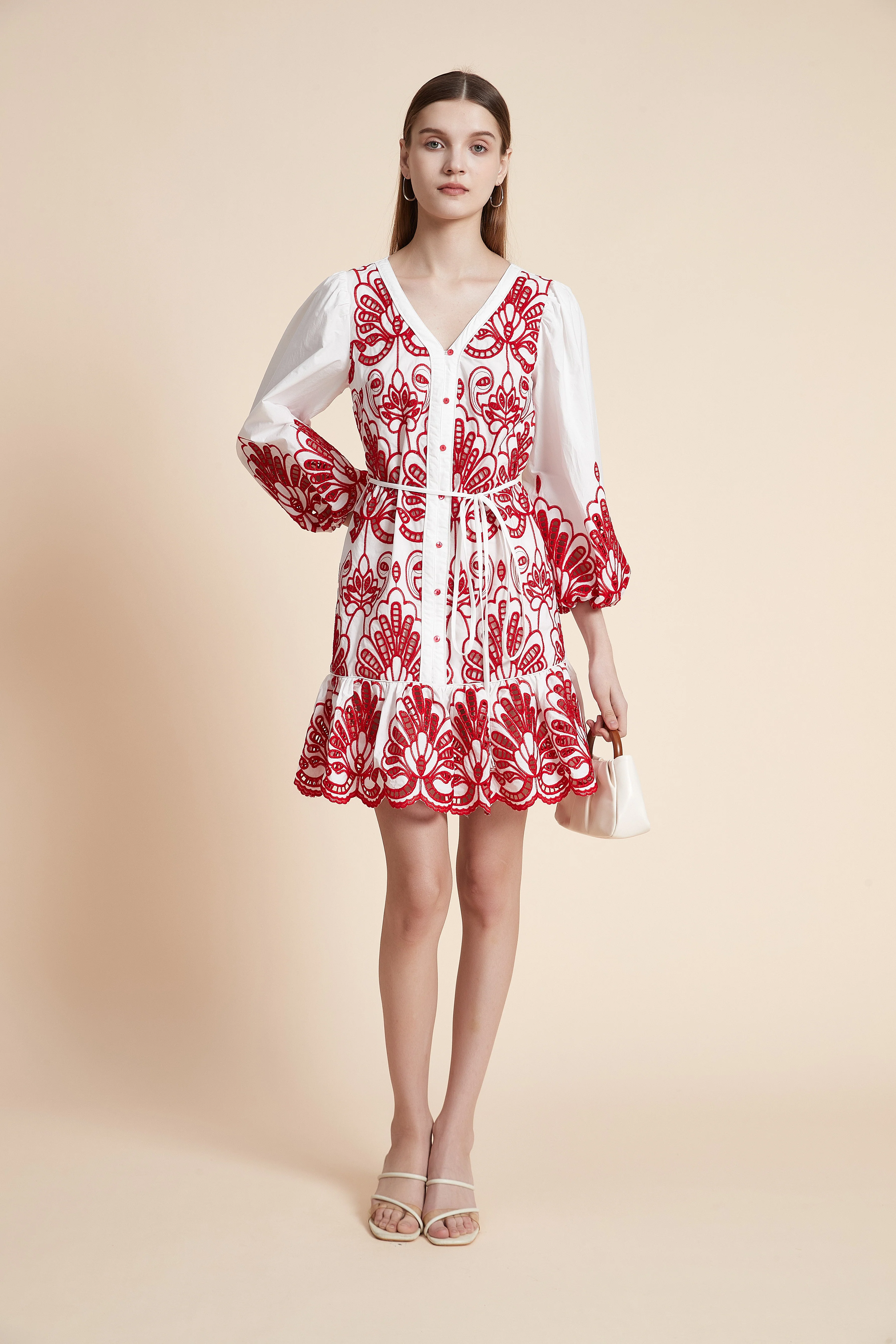 Short Printed Dress - Image 3