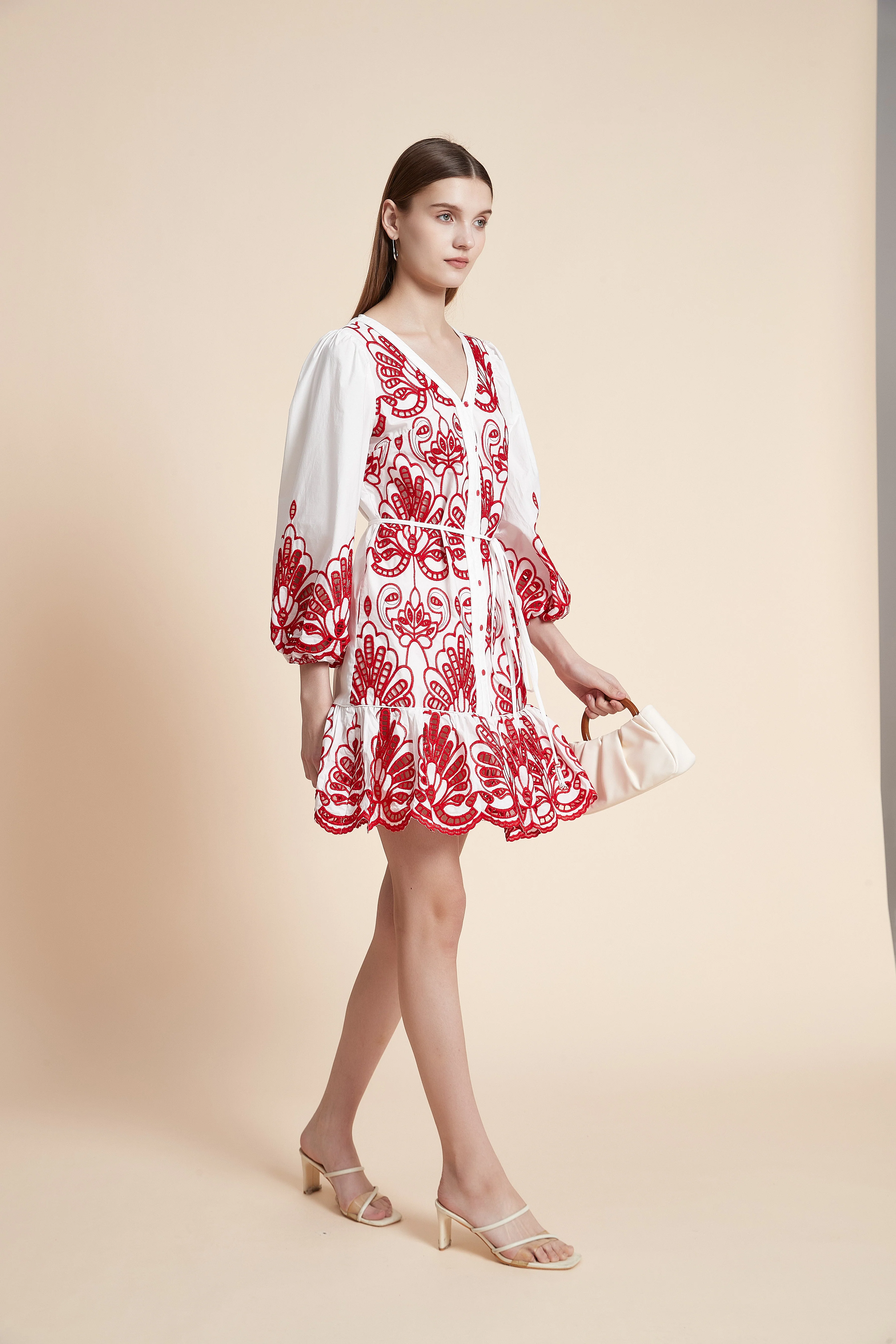 Short Printed Dress - Image 4