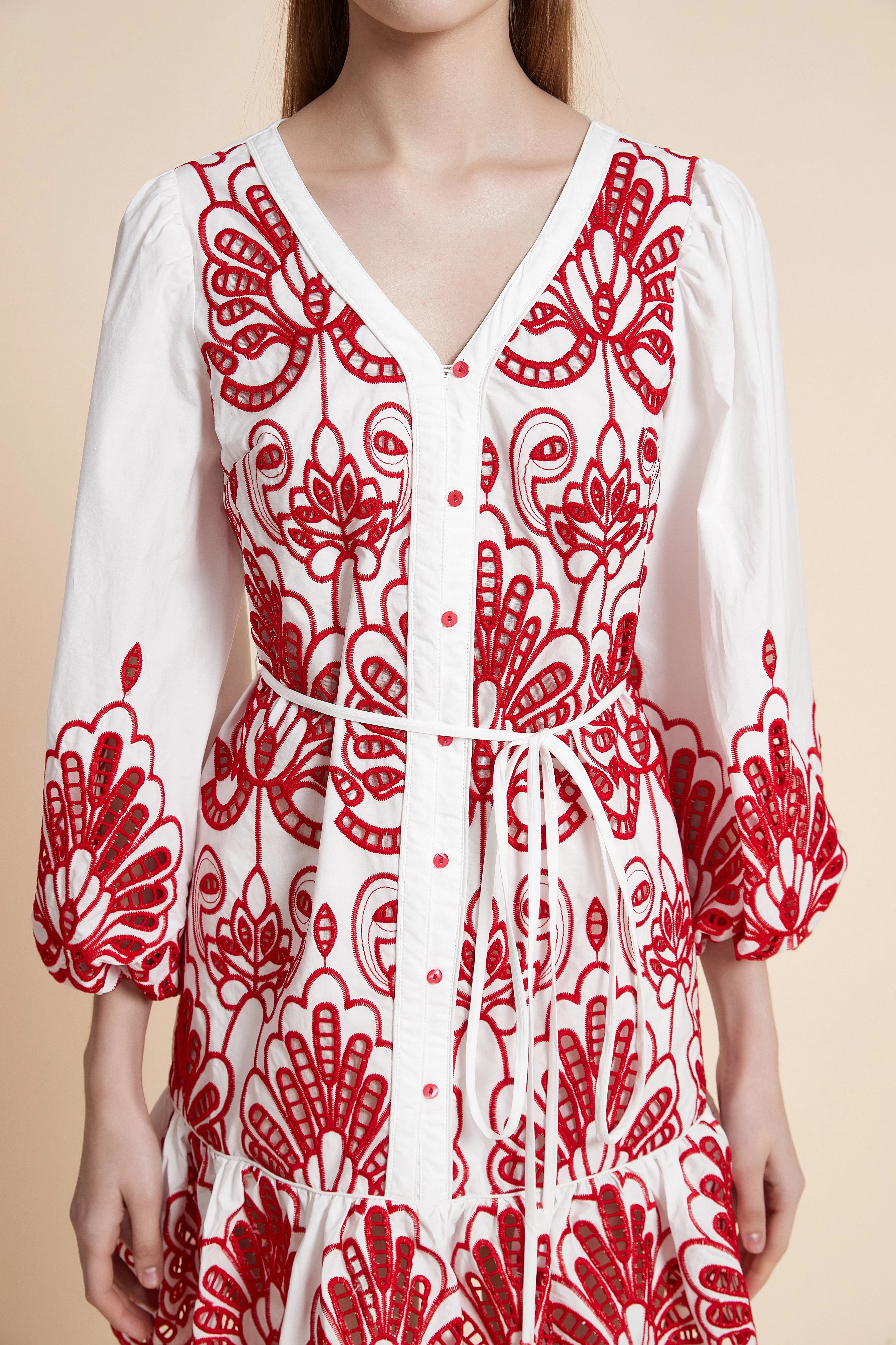 Short Printed Dress - Image 5