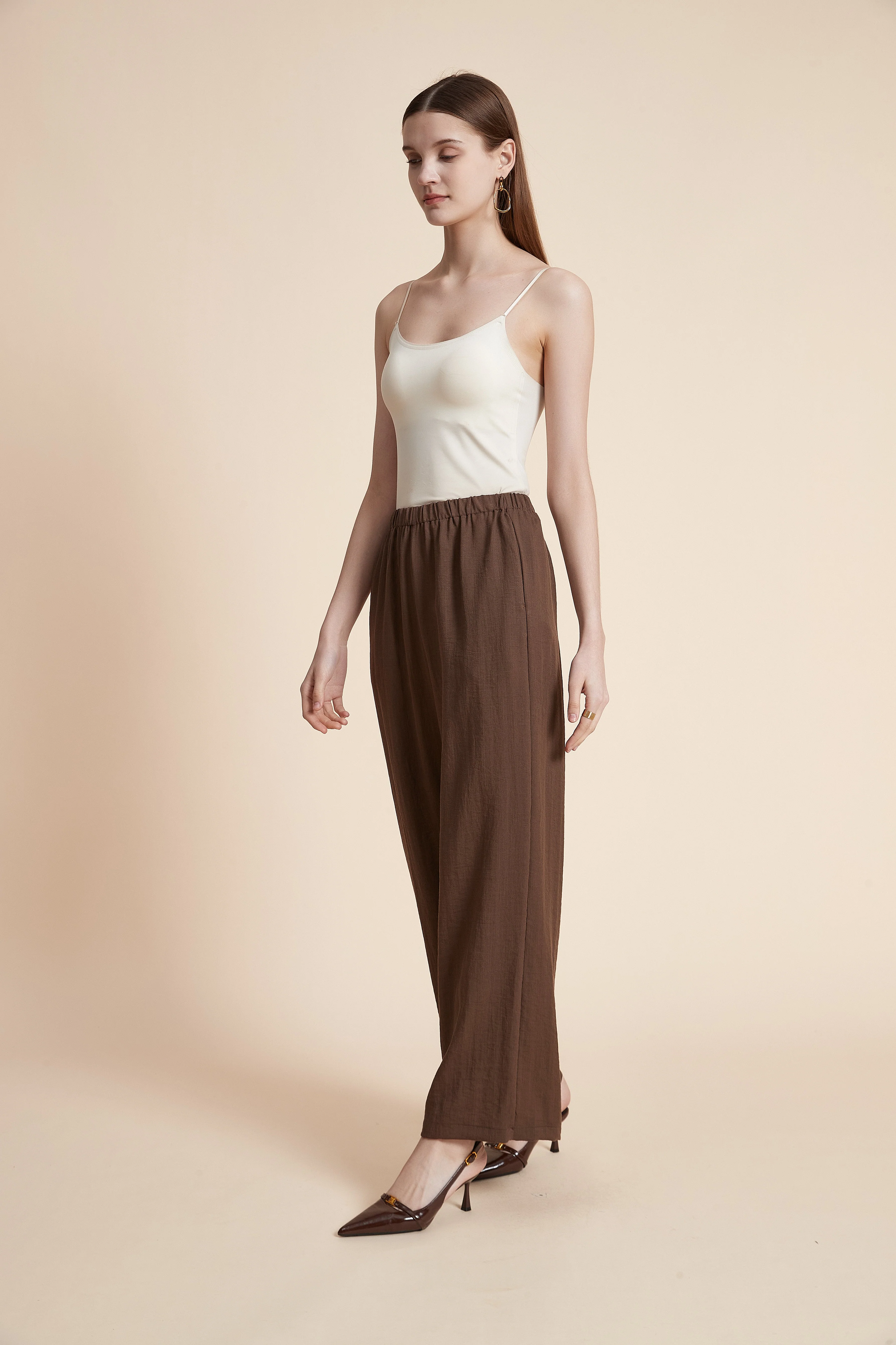 Tucked-In Silk Blouse - Image 3